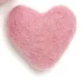 100% Wool Felt Hearts