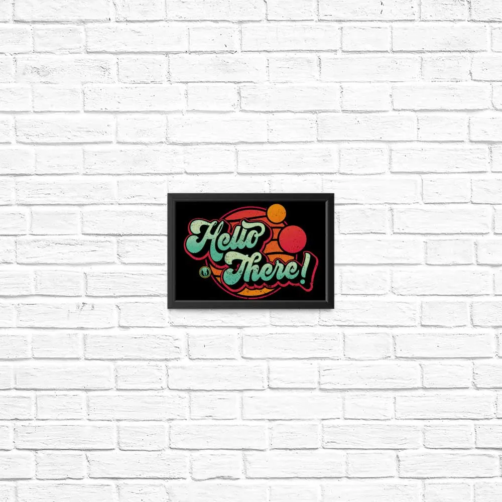 A Bold Greeting - Posters & Prints