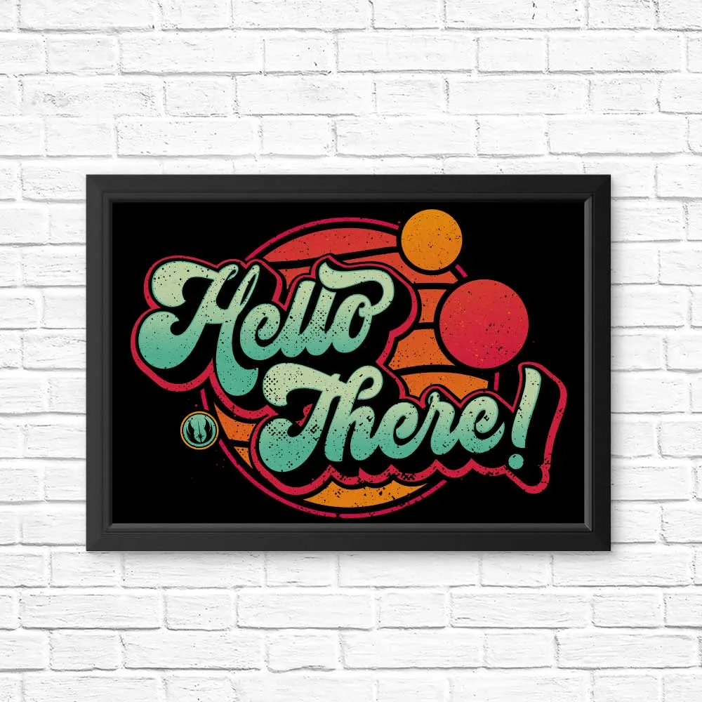 A Bold Greeting - Posters & Prints