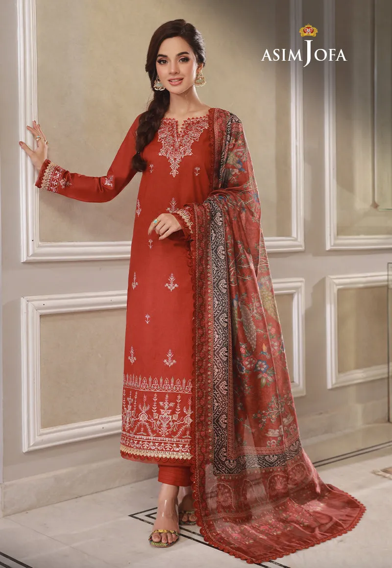 AJAS-23 EMBROIDERED CAMBRIC (3-Pcs)