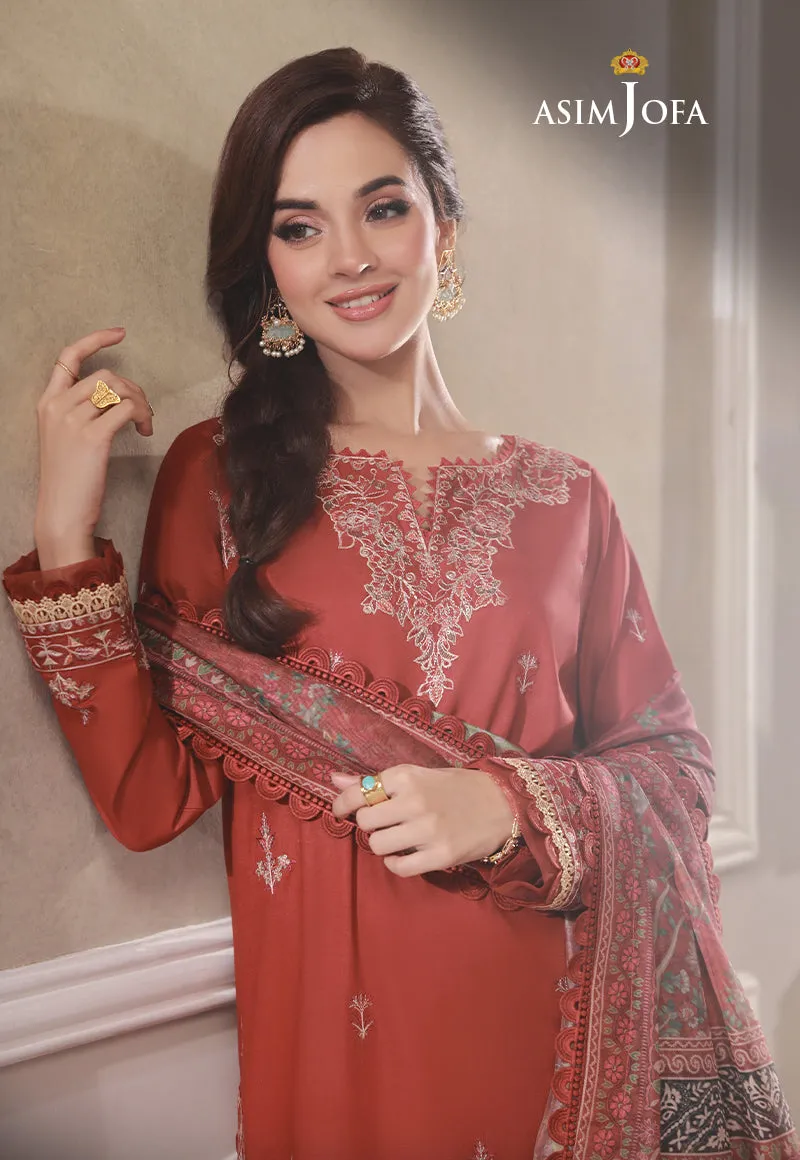 AJAS-23 EMBROIDERED CAMBRIC (3-Pcs)