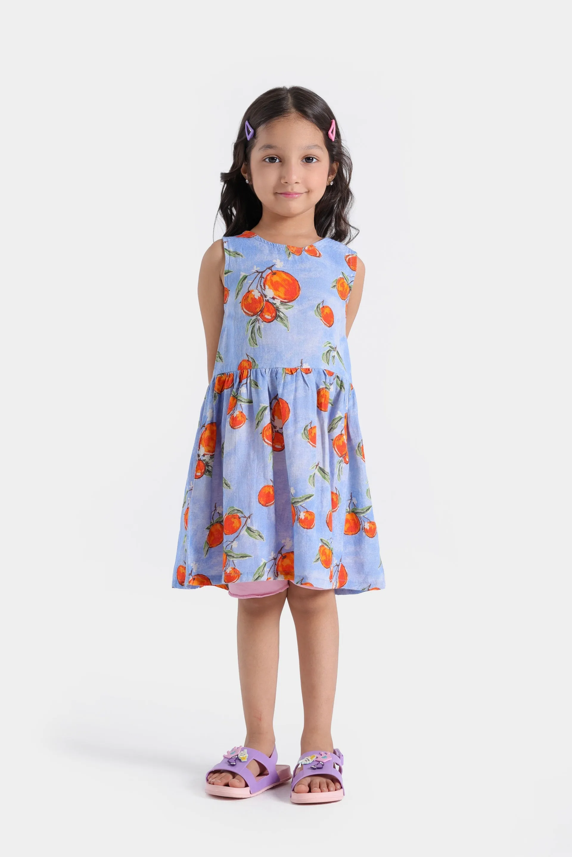 All-Over Printed Dress