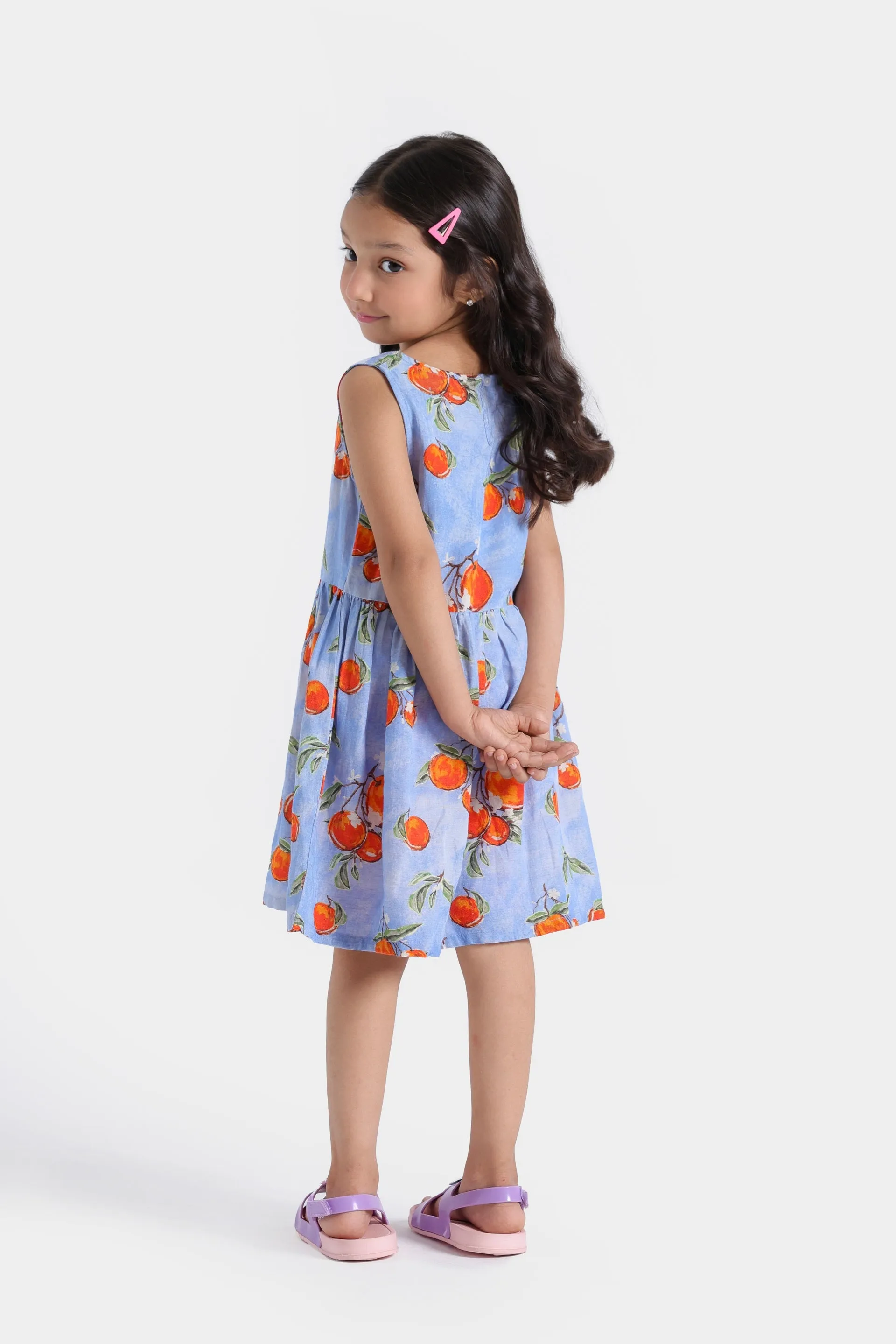 All-Over Printed Dress