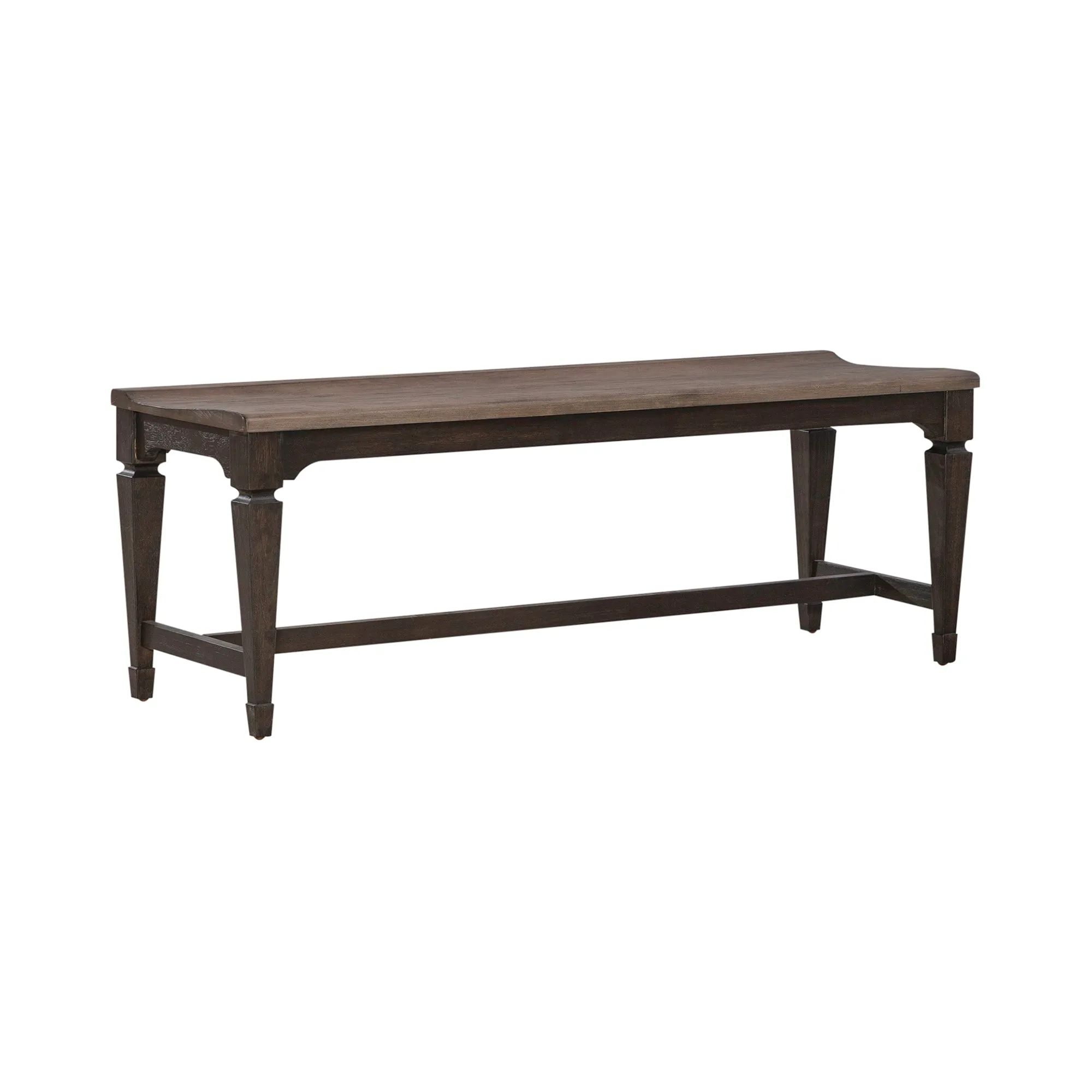 Allyson Park 417B-C9000B Wood Seat Bench