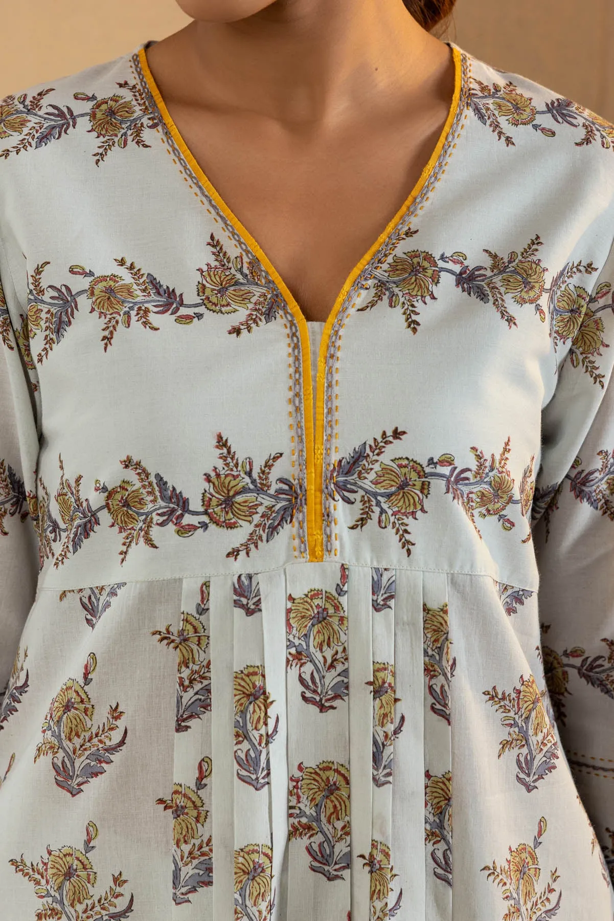 Amal Floral Kurta