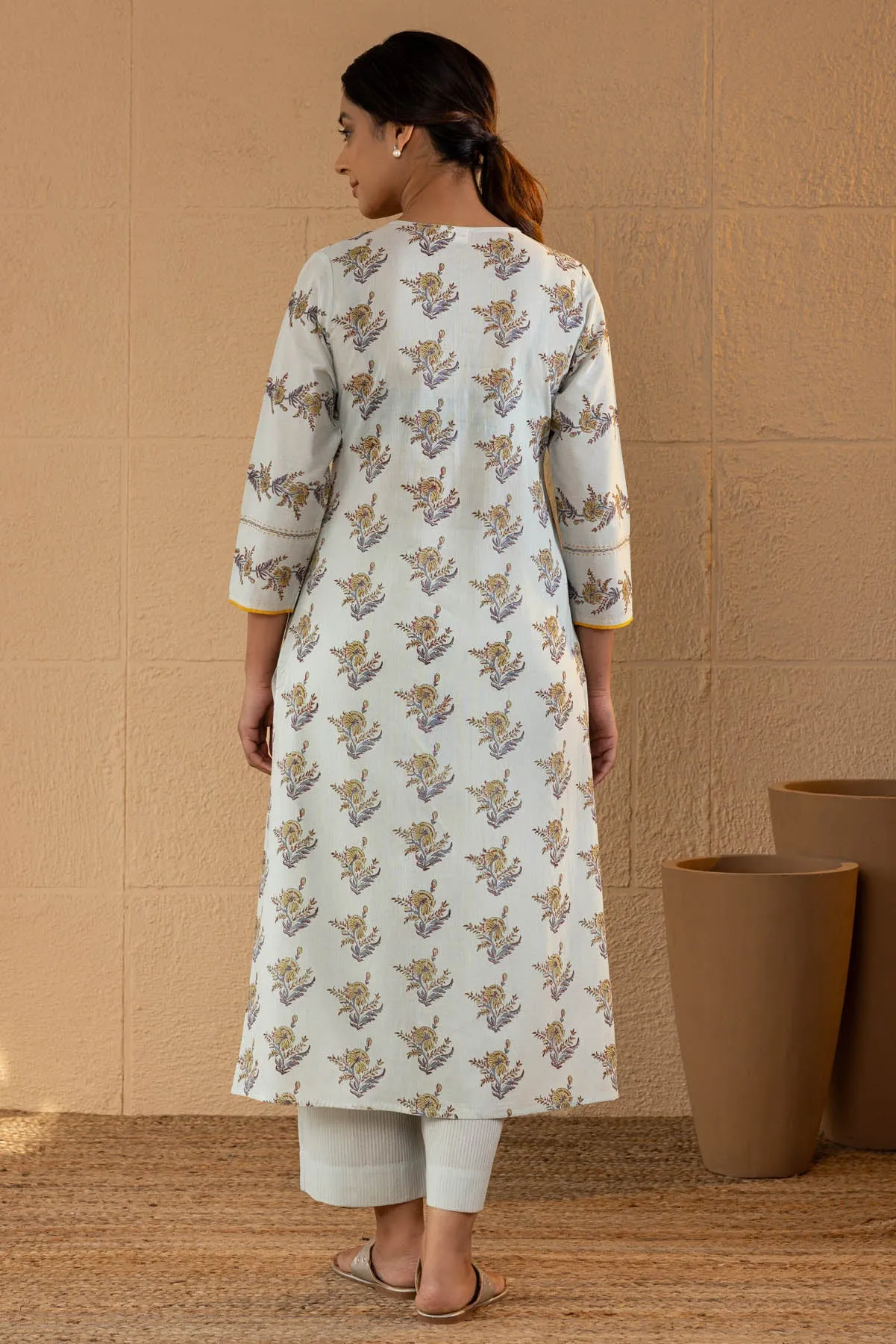 Amal Floral Kurta