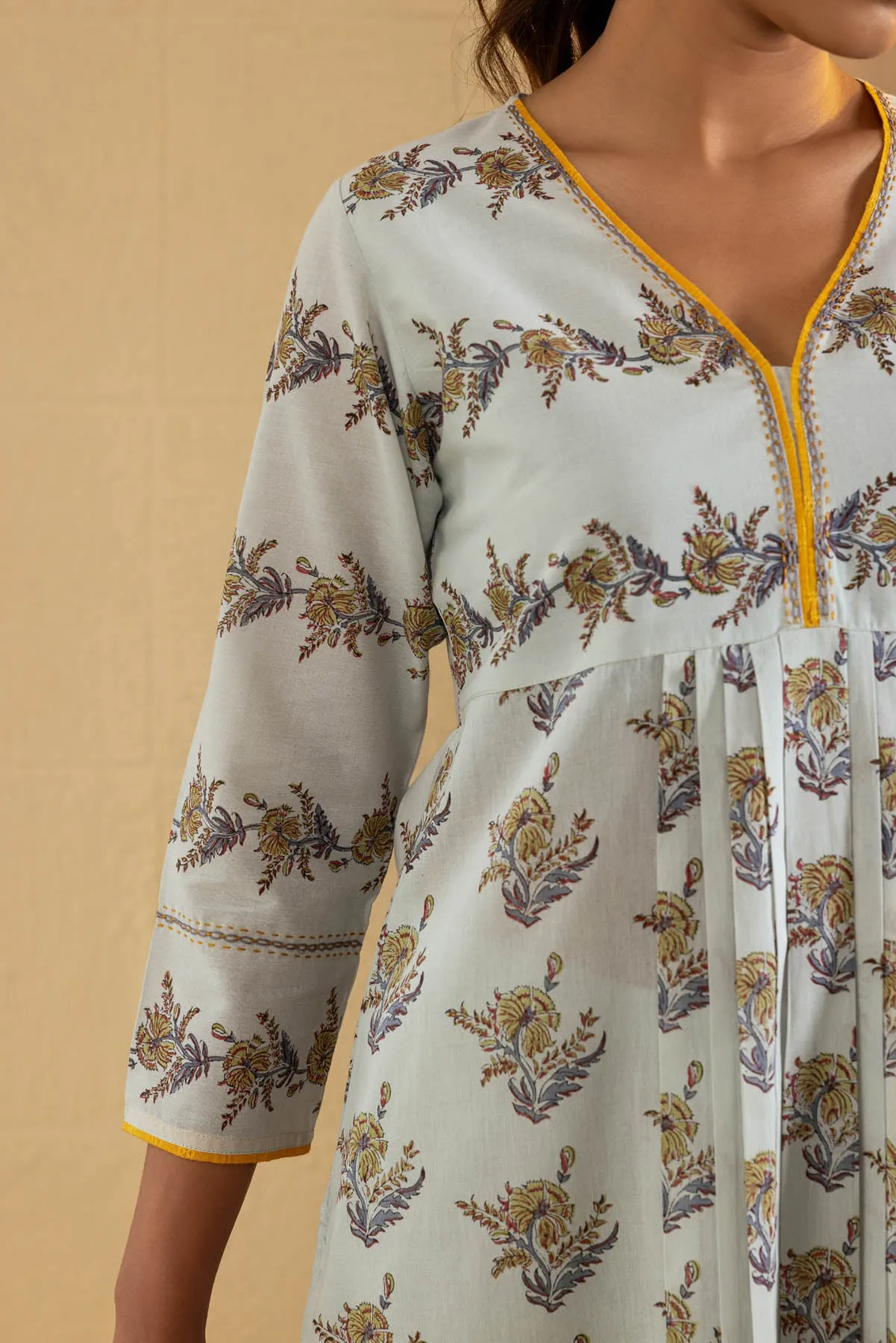 Amal Floral Kurta