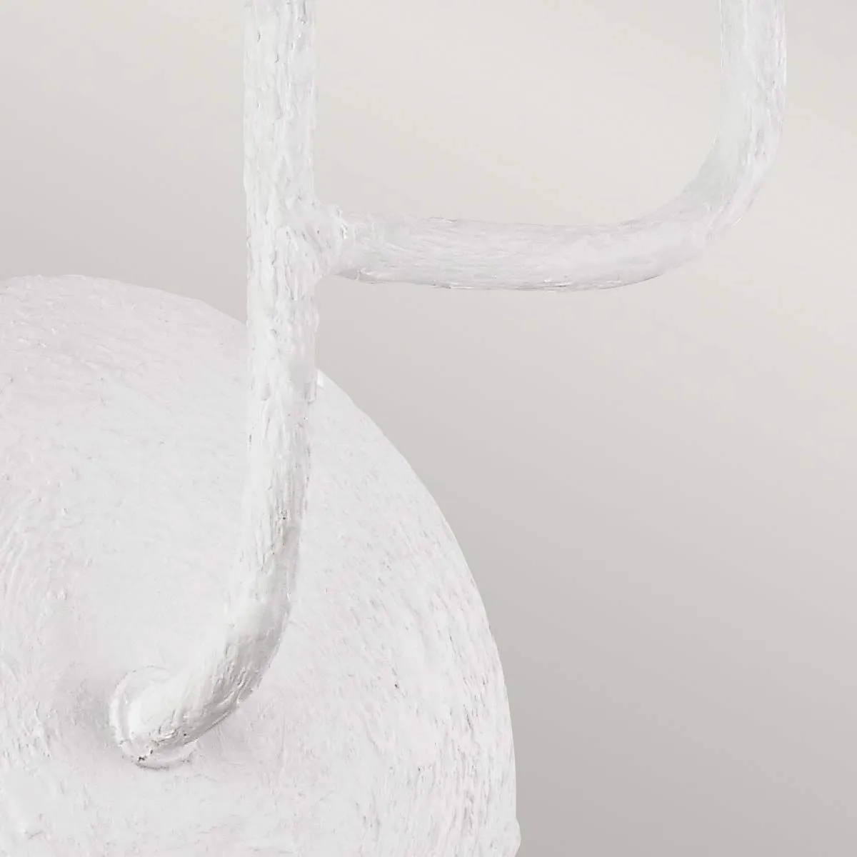 Annie 3 Light Wall Light - Textured Plaster White IP20 E14