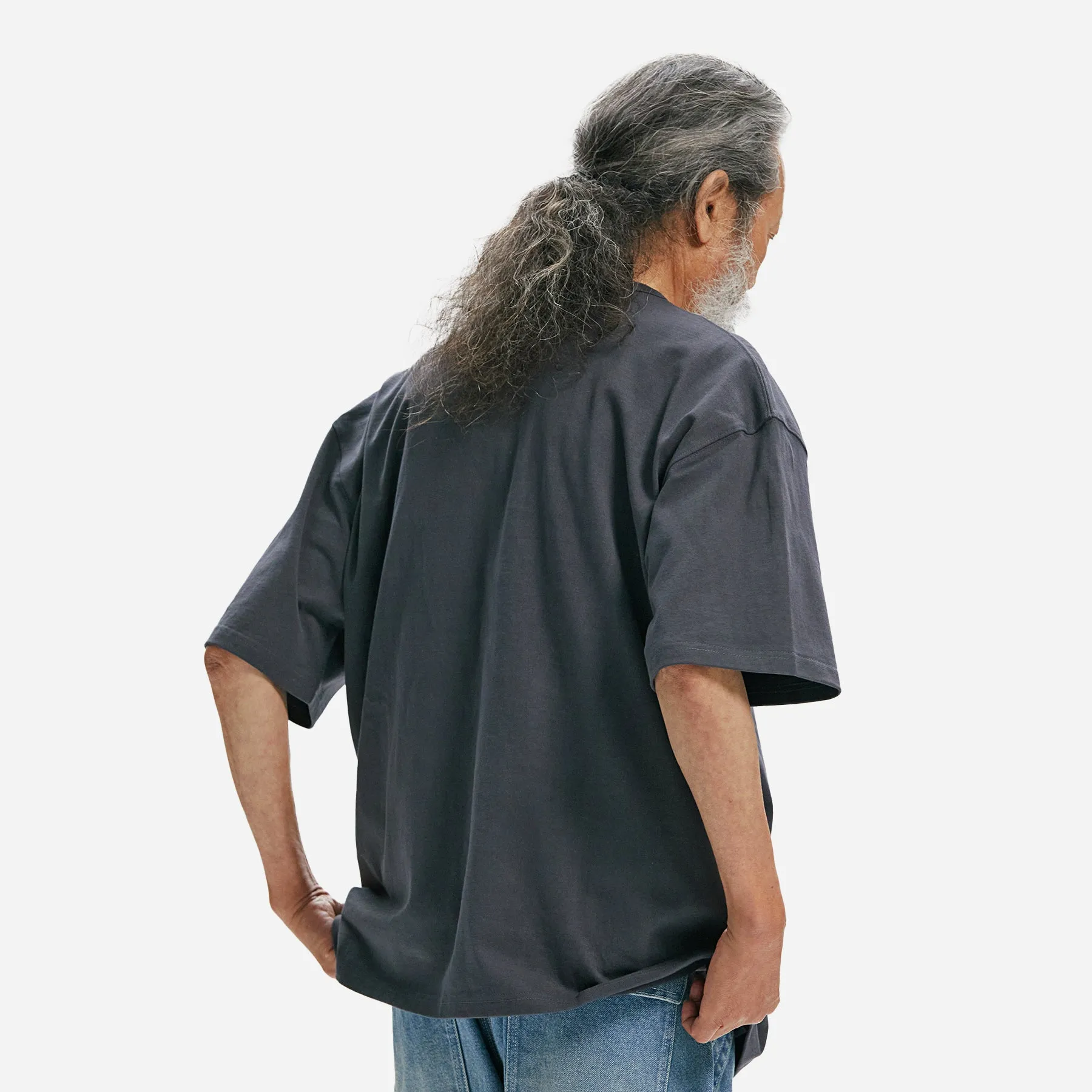 ARMY HELMET TEE - DARK GRAY