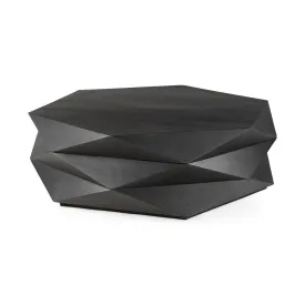 Arreto Coffee Table Black Wood