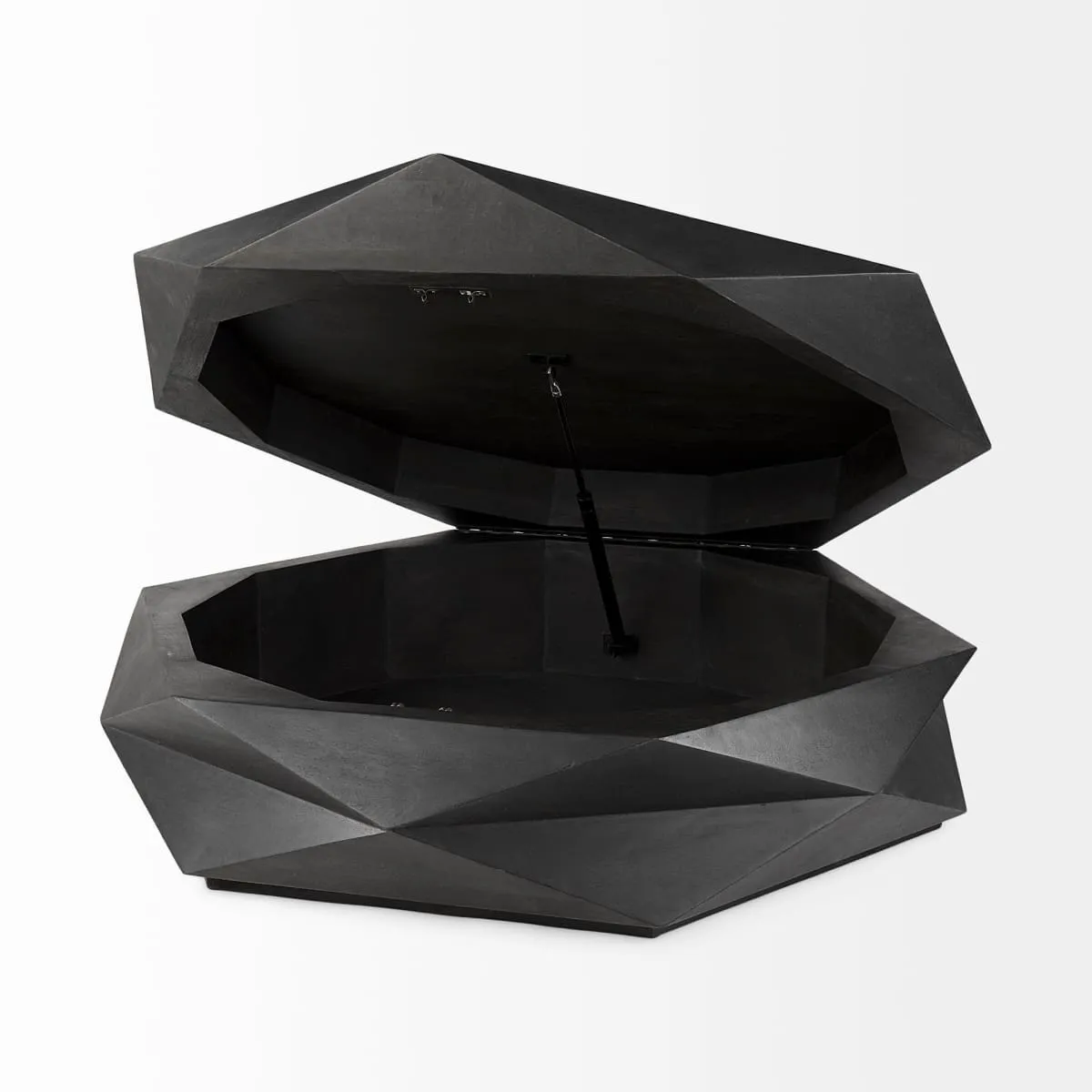 Arreto Coffee Table Black Wood
