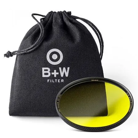 B W 72mm #495/022 BASIC Yellow MRC Filter