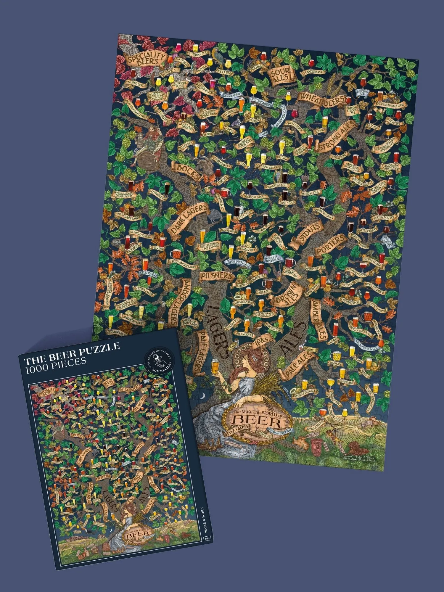 Beer Puzzle - An introduction to beer styles