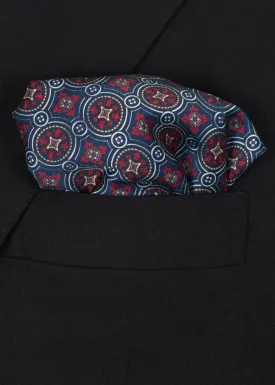 Blur Red Mixed Pocket Square