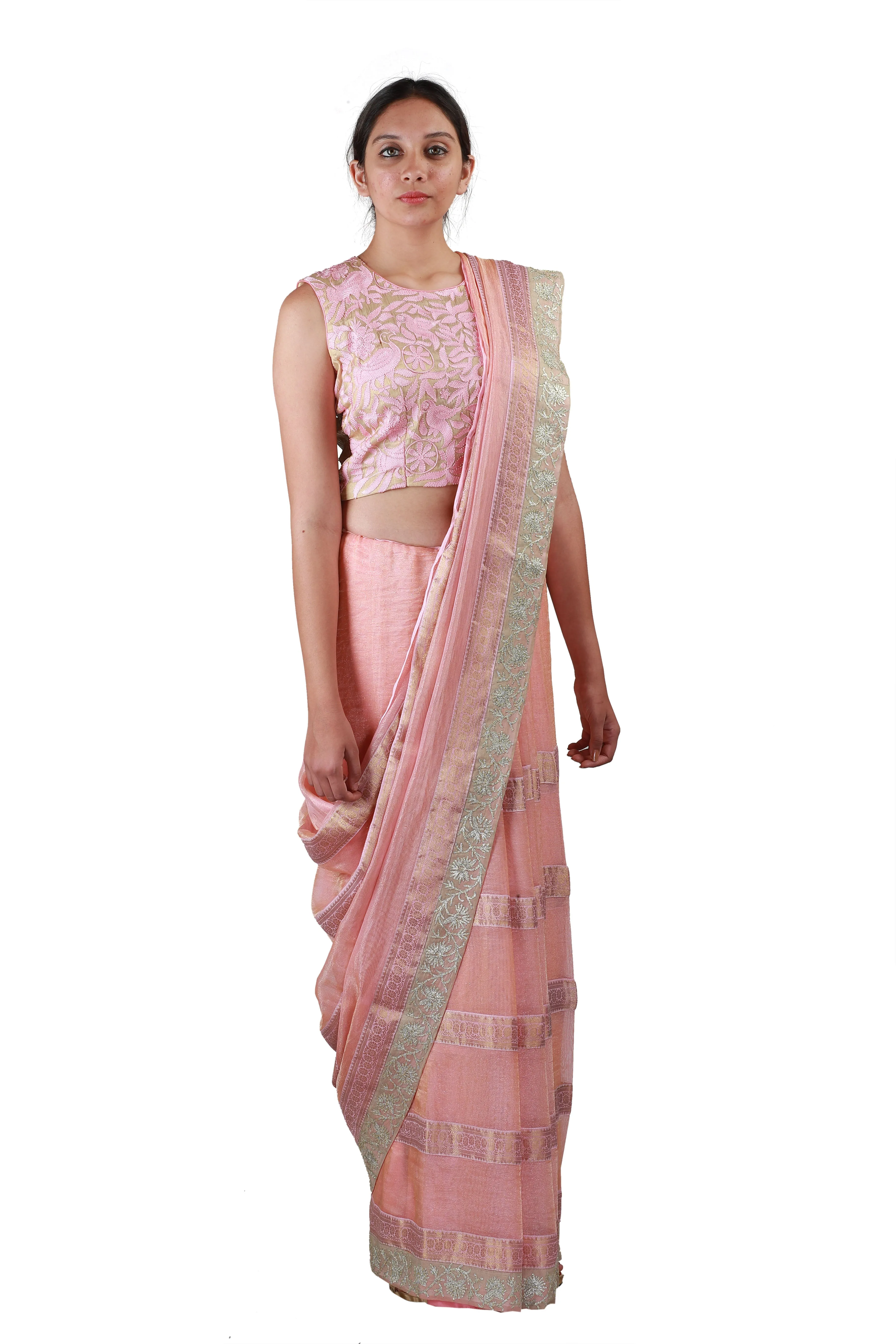 Blush Pink Saree