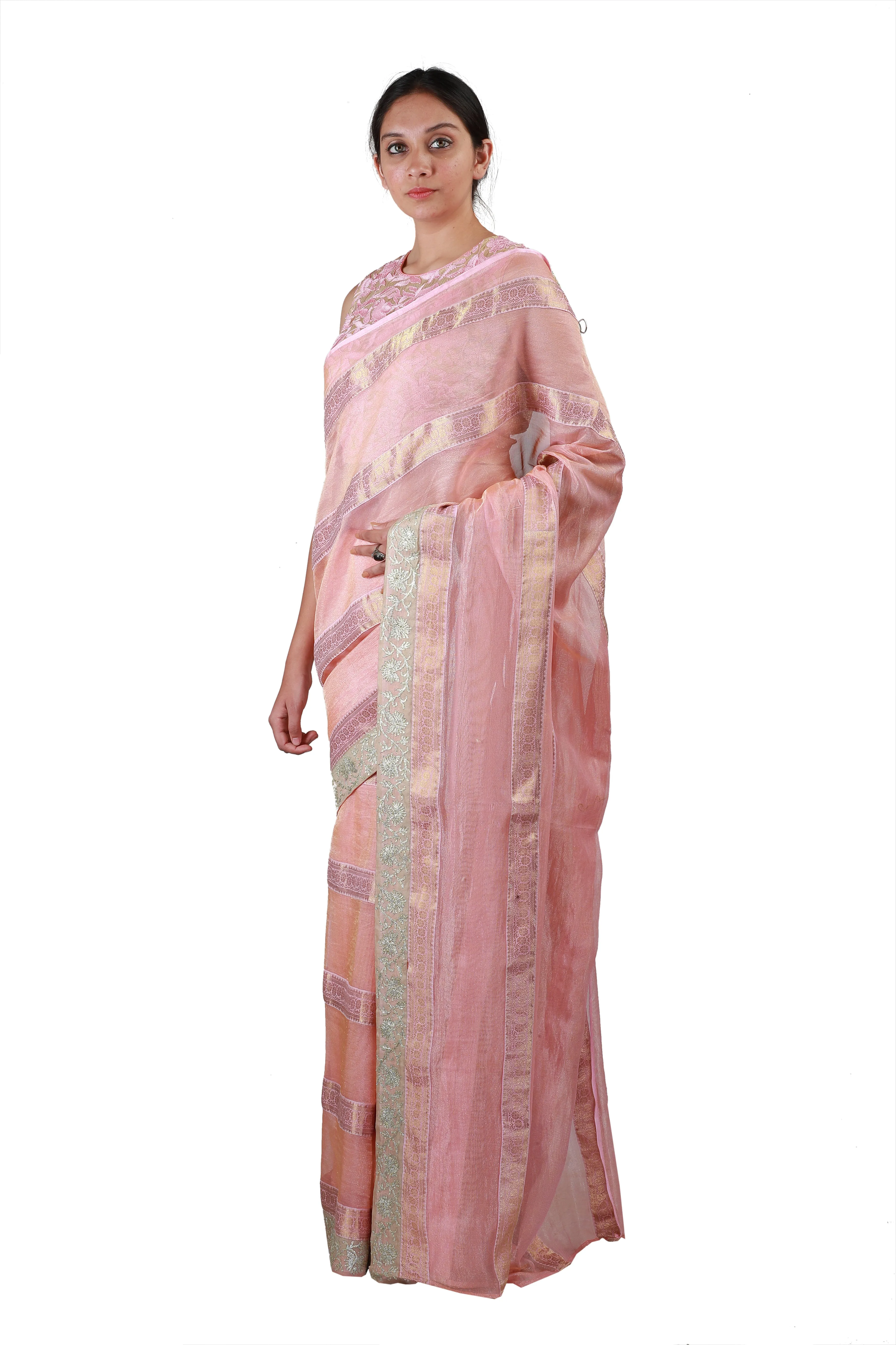 Blush Pink Saree