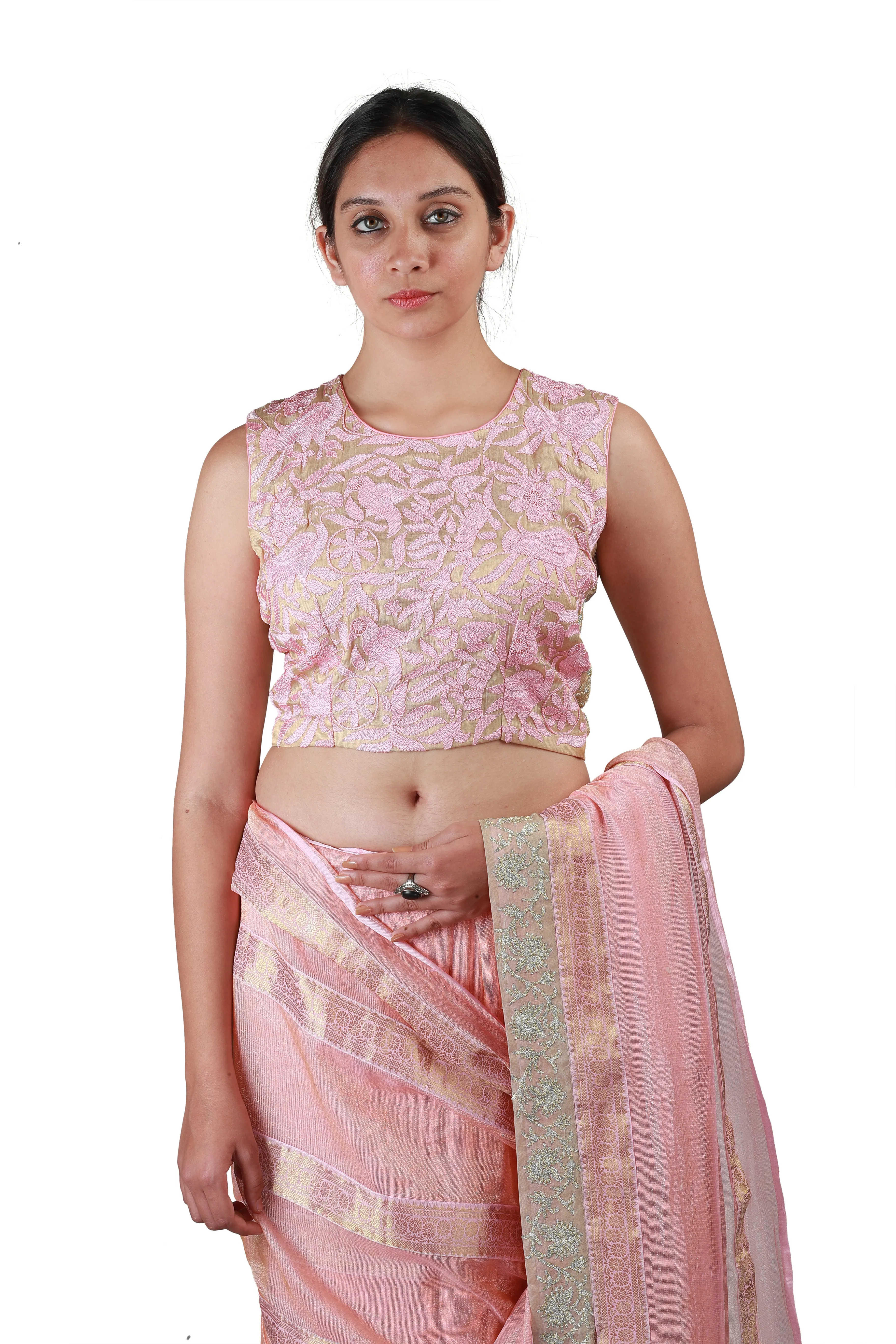 Blush Pink Saree