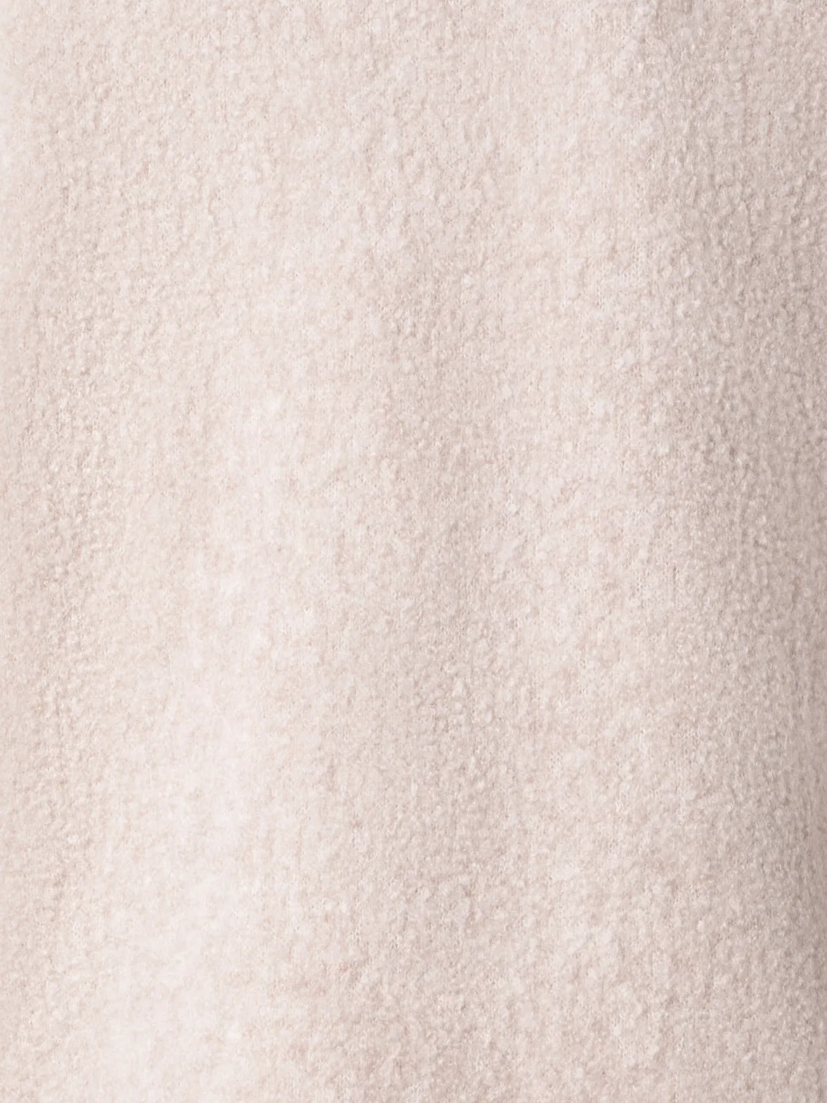 Bouclé Zip Cardigan in Cashmere Silk