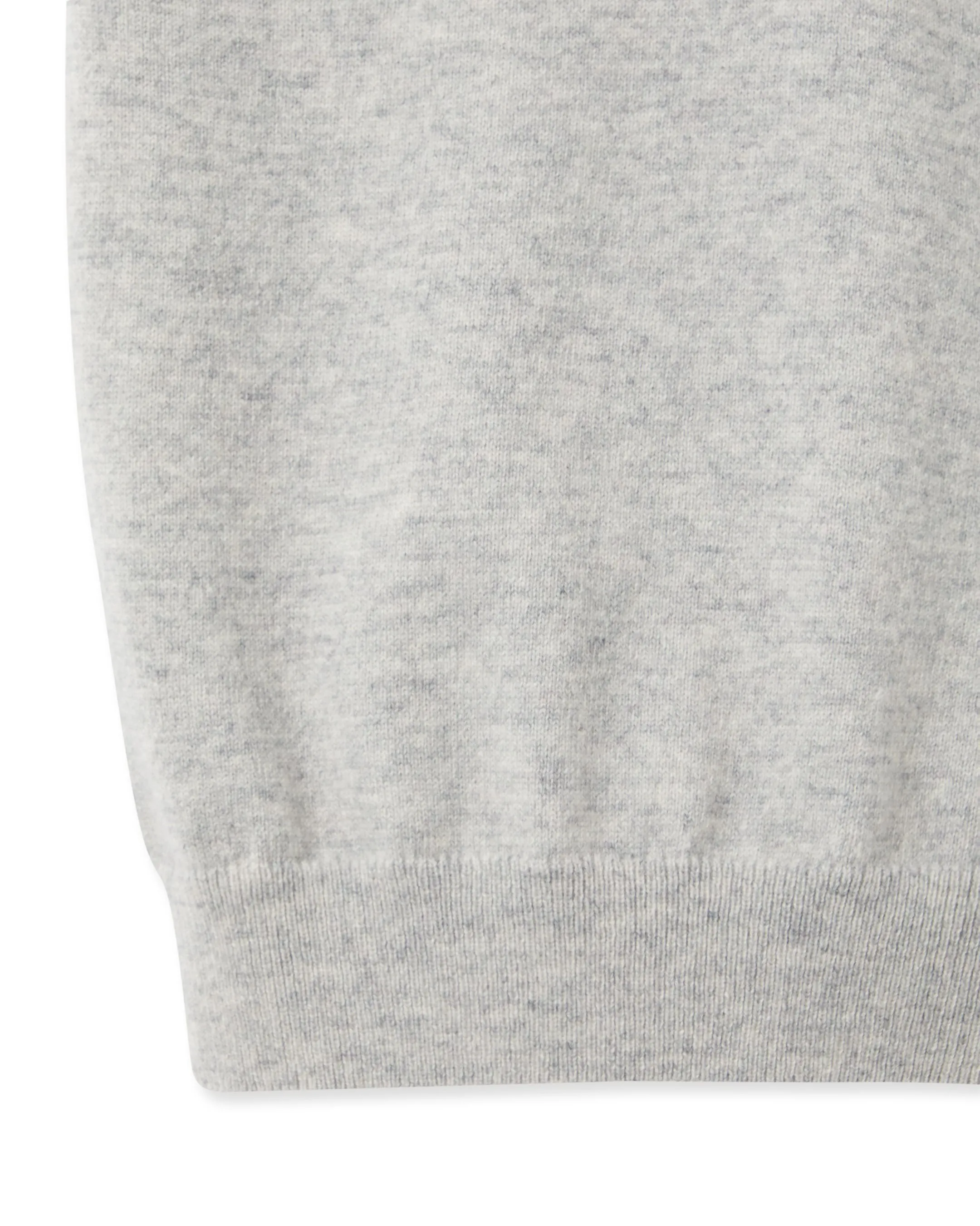 Boys Cashmere Slipover Fumo Grey
