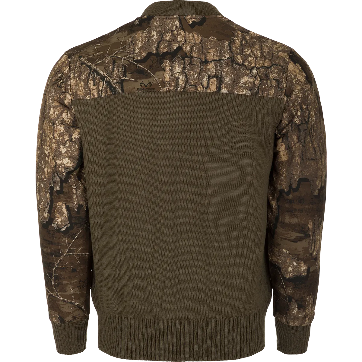 Premium Camouflage 1/4 Zip Under-Wader Sweater for Outdoors