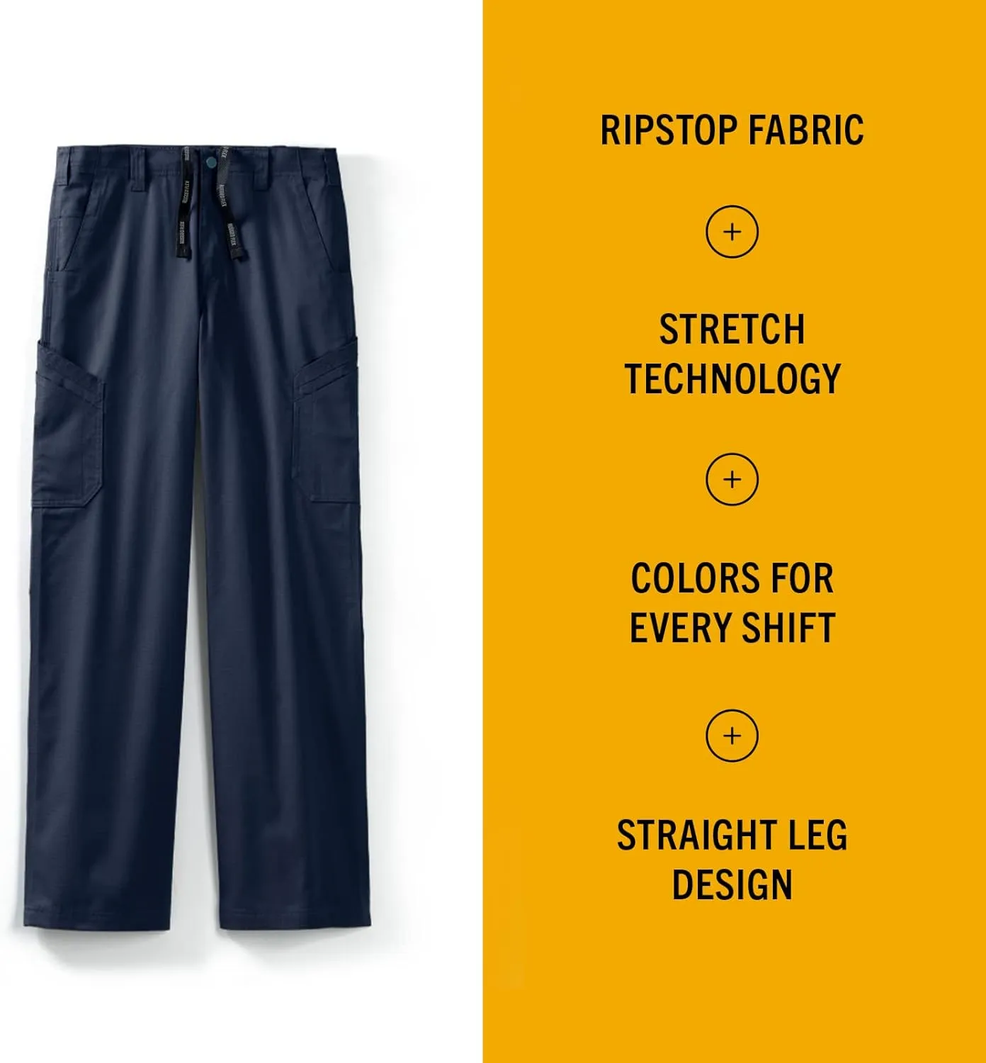 Carhartt Scrubs C55106 Men's Force Modern Fit Twill Straight Leg Pant