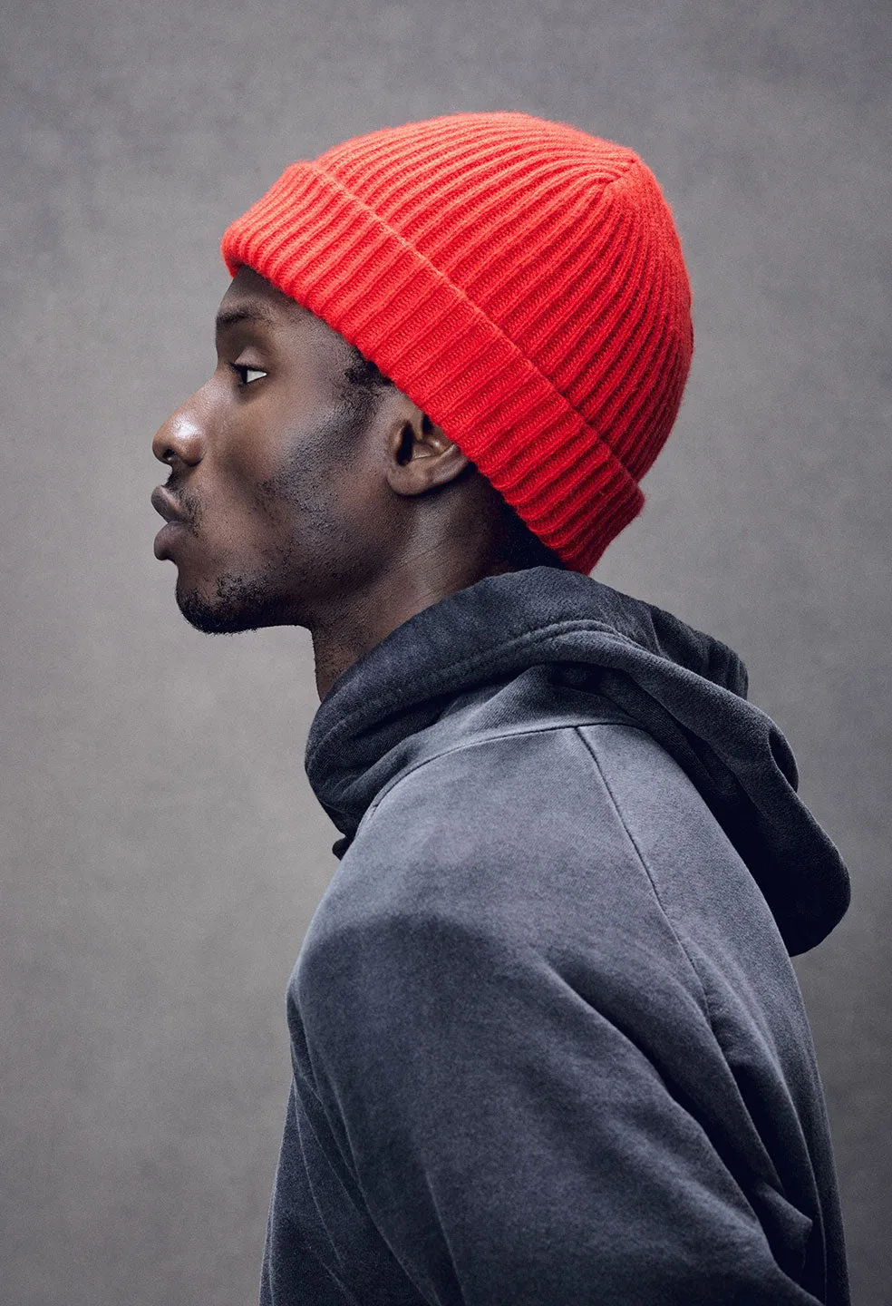 Premium Red Cashmere Beanie