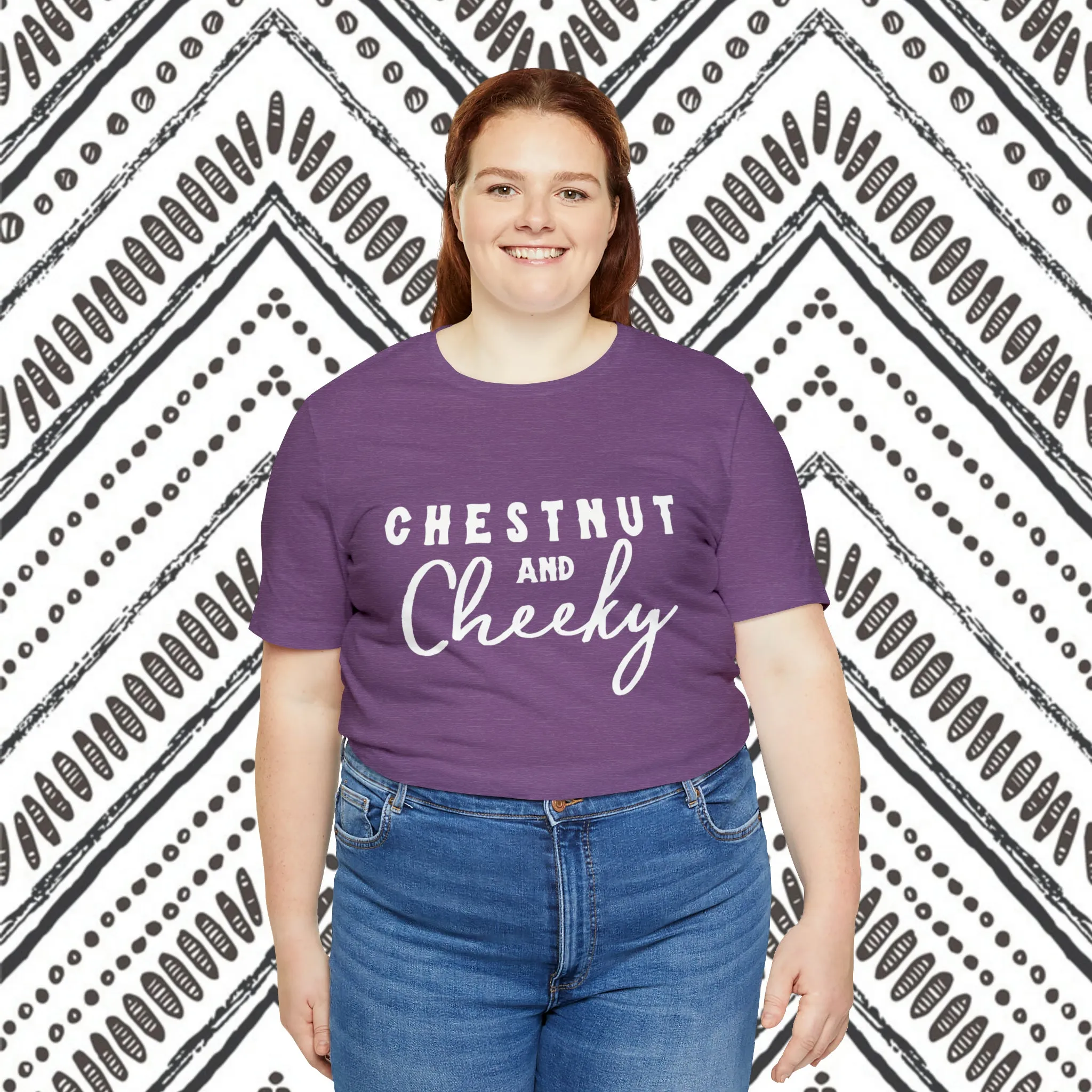 Chestnut & Cheeky Short Sleeve Tee