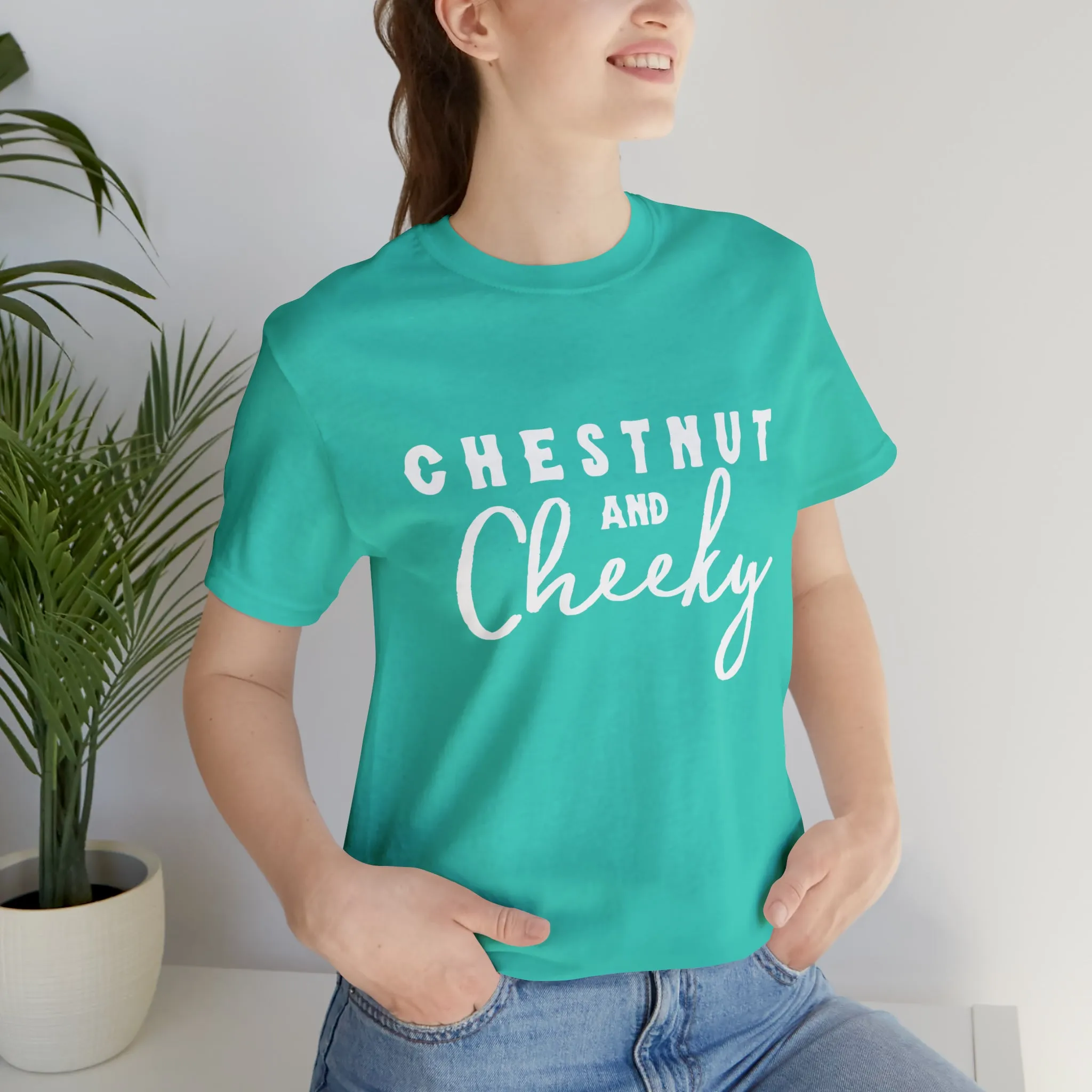 Chestnut & Cheeky Short Sleeve Tee