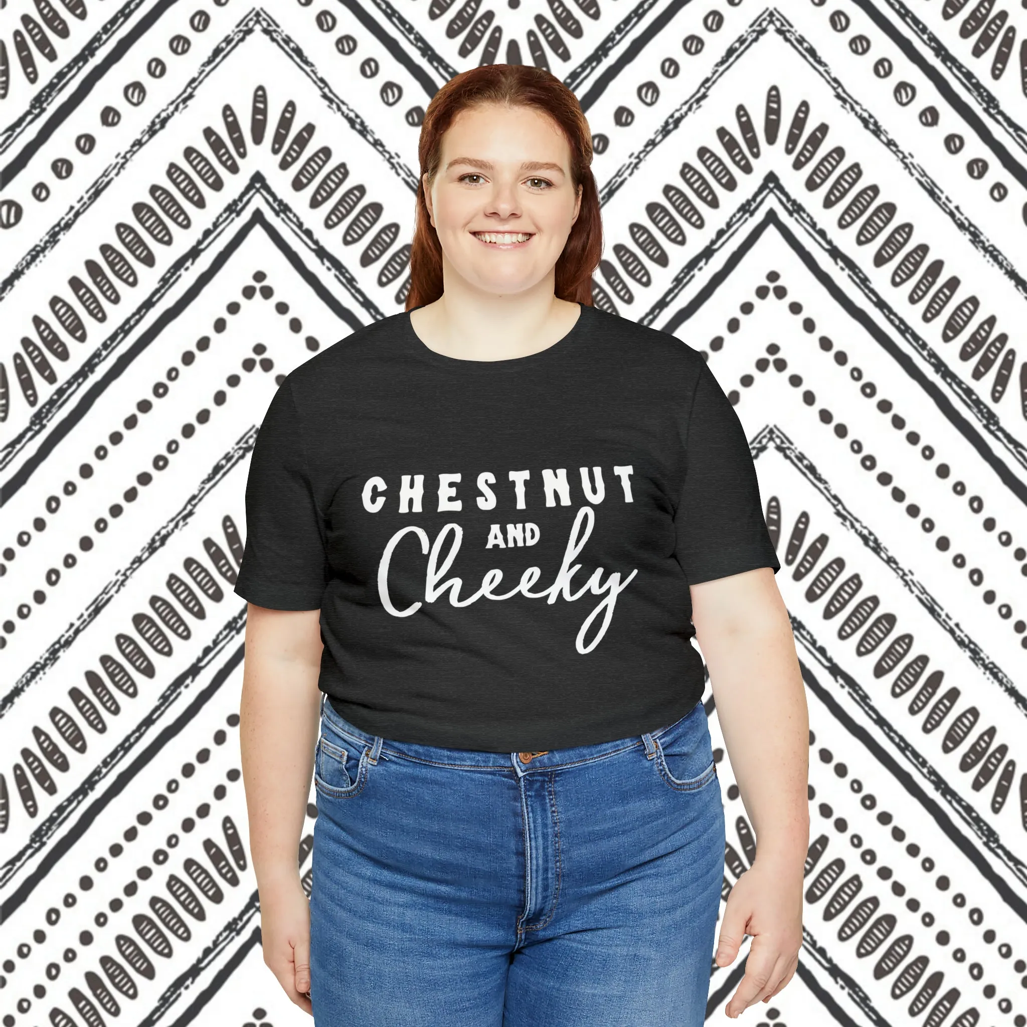 Chestnut & Cheeky Short Sleeve Tee