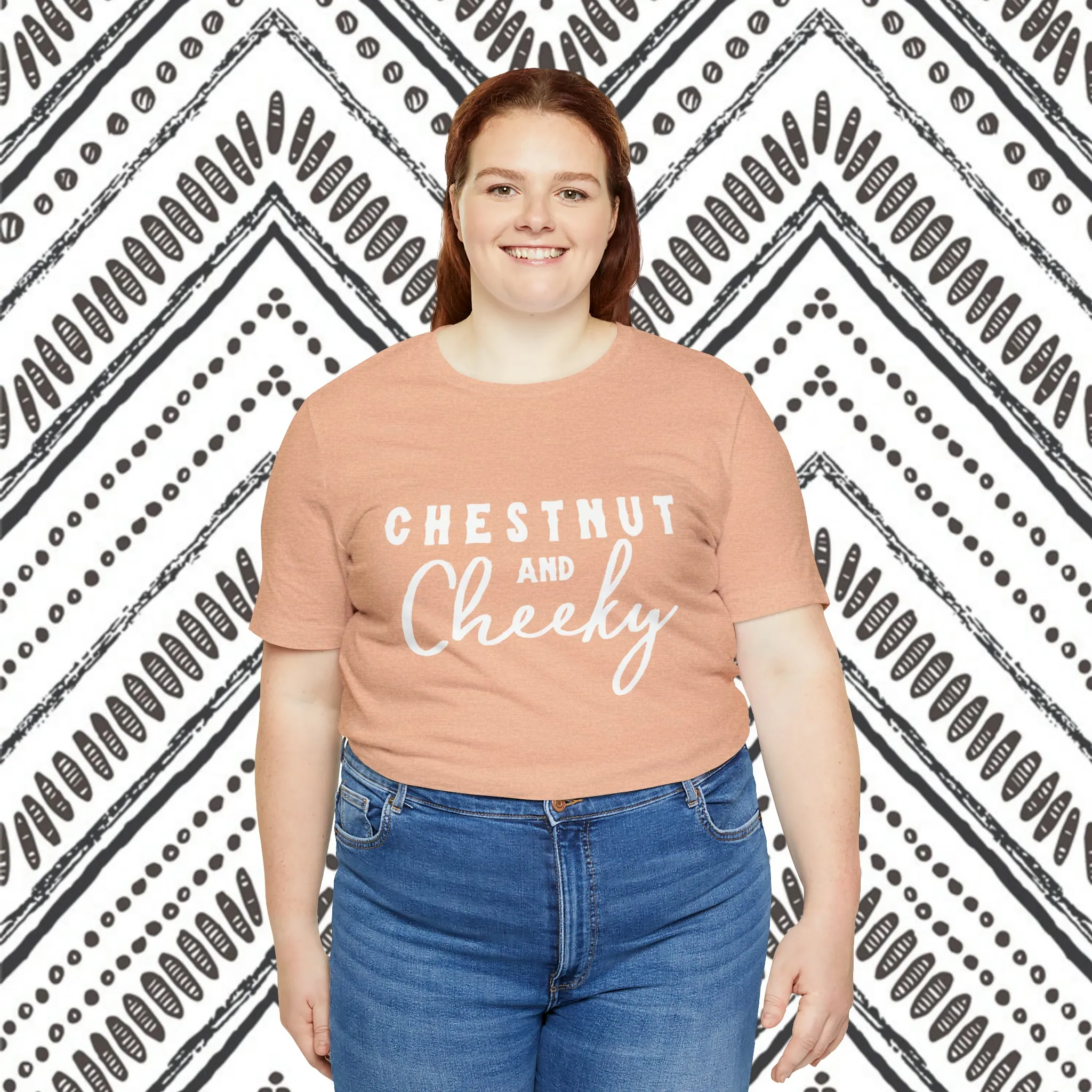 Chestnut & Cheeky Short Sleeve Tee