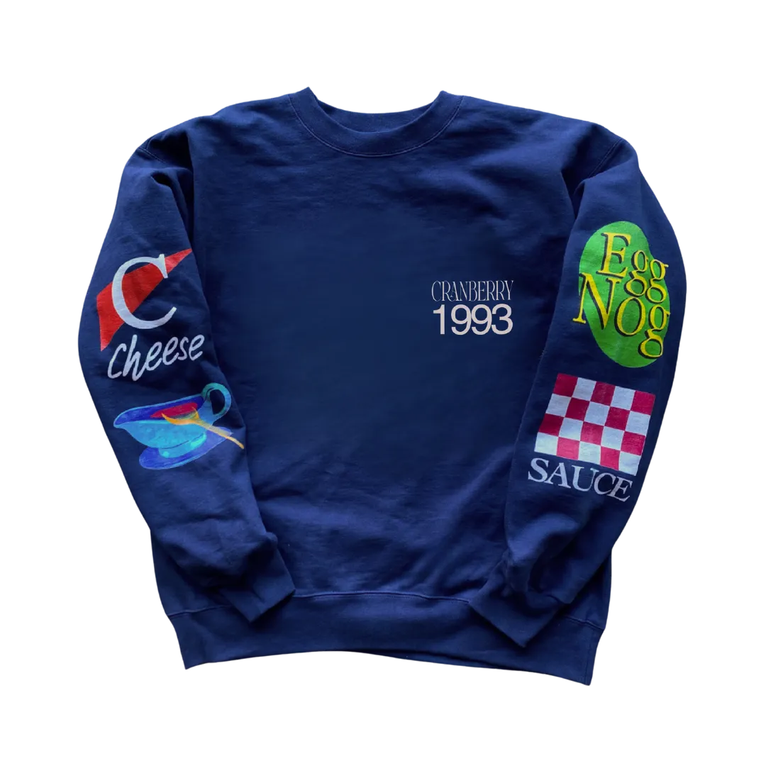 Cranberry Text v2 Crewneck