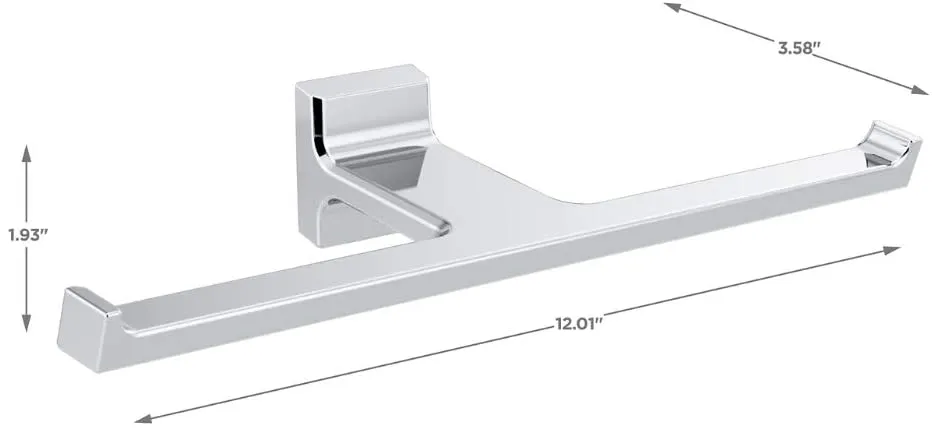 Delta Pivotal Chrome Finish Double Toilet Tissue Paper Holder 79955