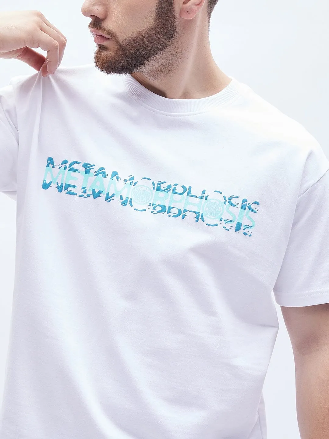 Drip Butterfly Oversized Tshirt