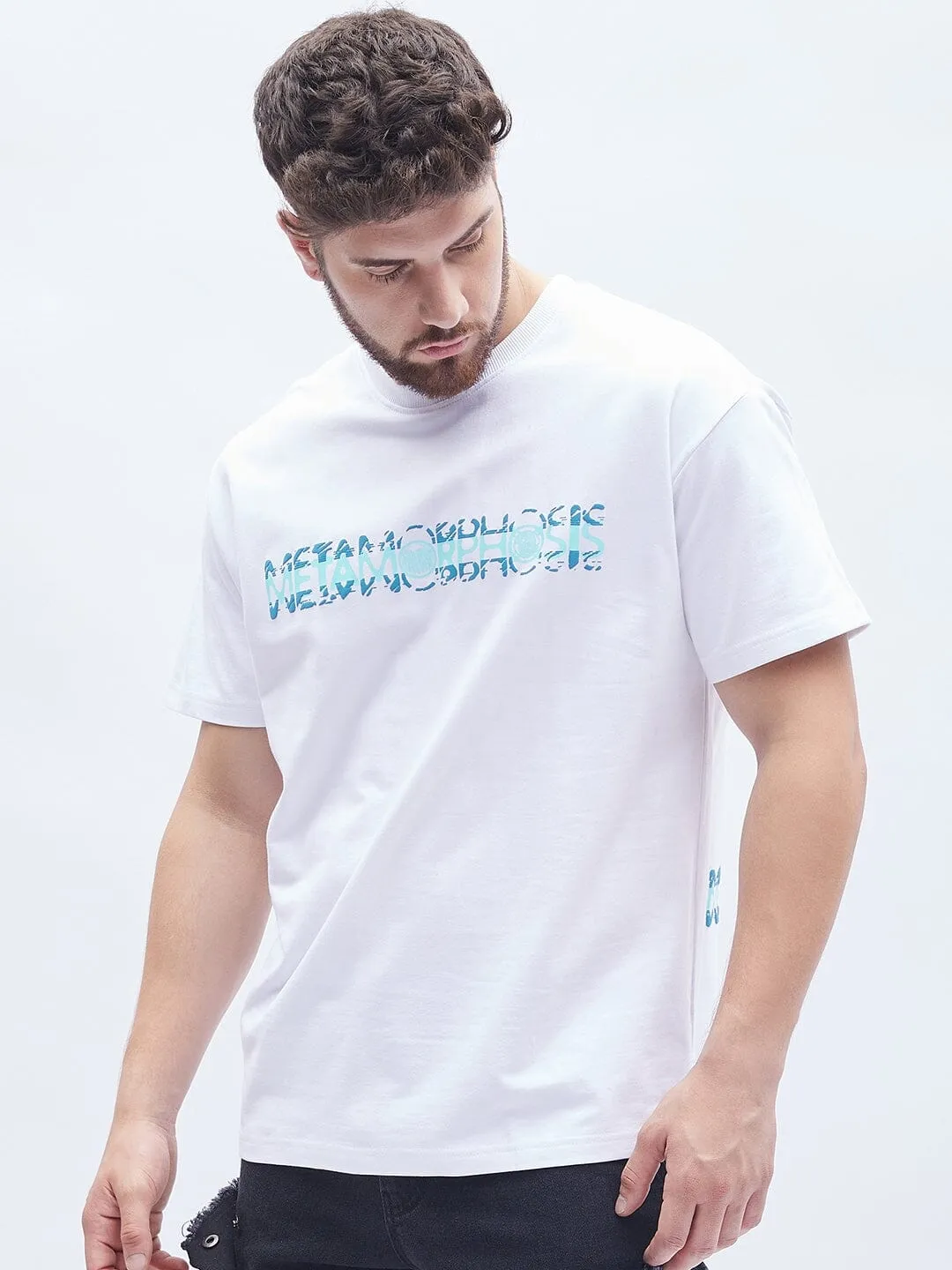 Drip Butterfly Oversized Tshirt
