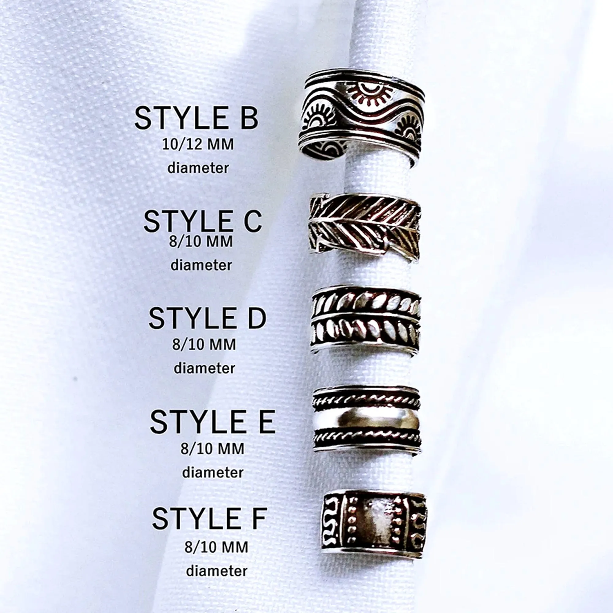 Ear Cuffs - 5 Styles