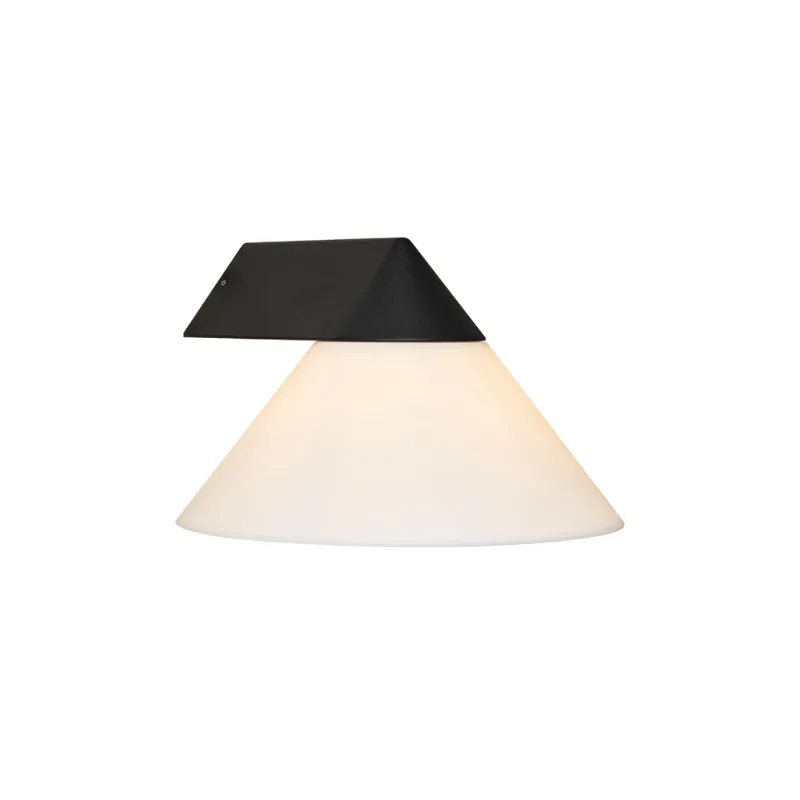 Elegant Conical Outdoor Wall Light