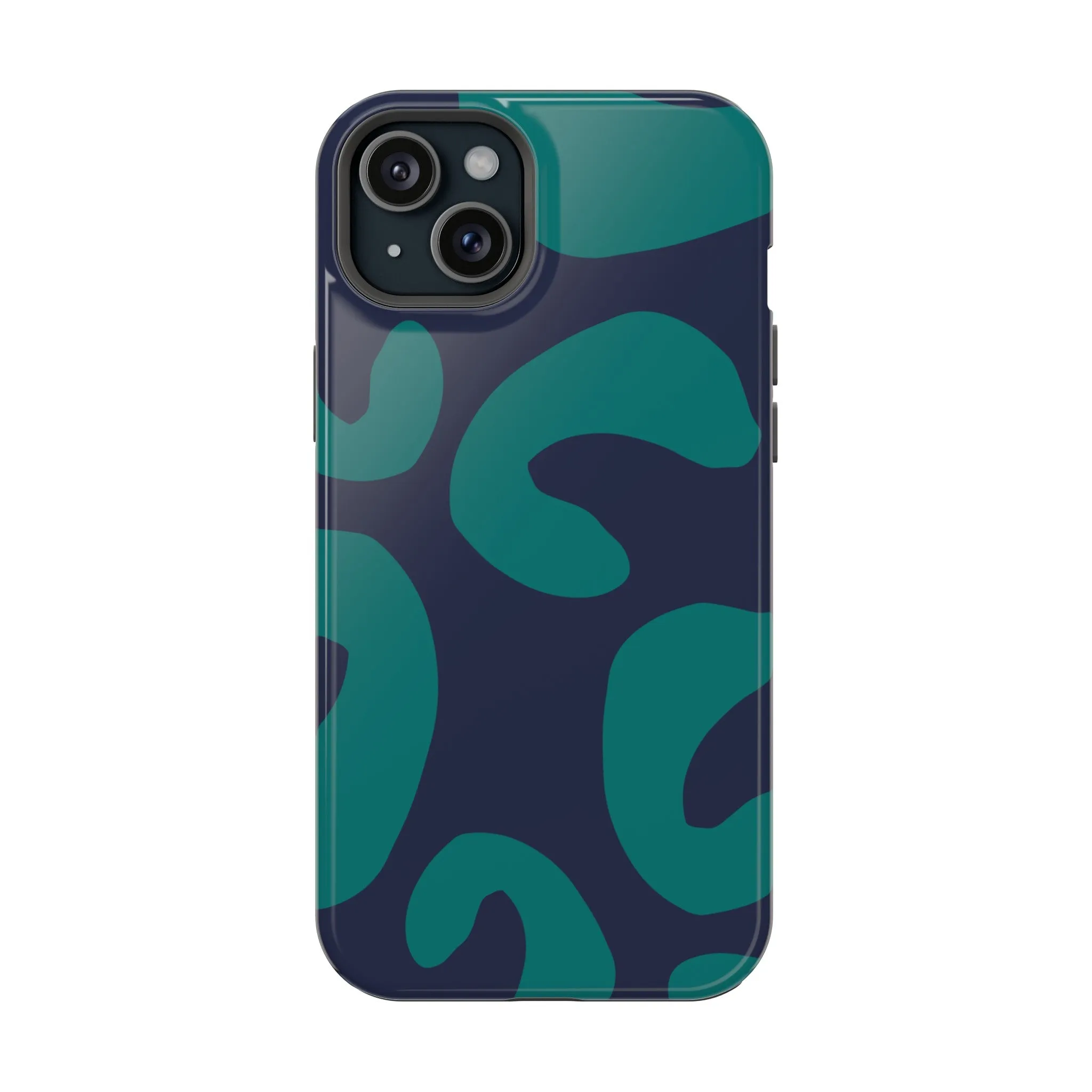 Emerald Wild | Blue Abstract Case
