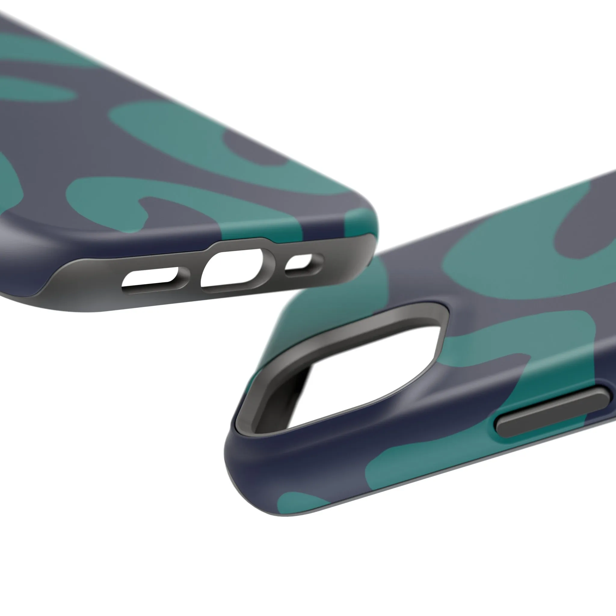 Emerald Wild | Blue Abstract Case