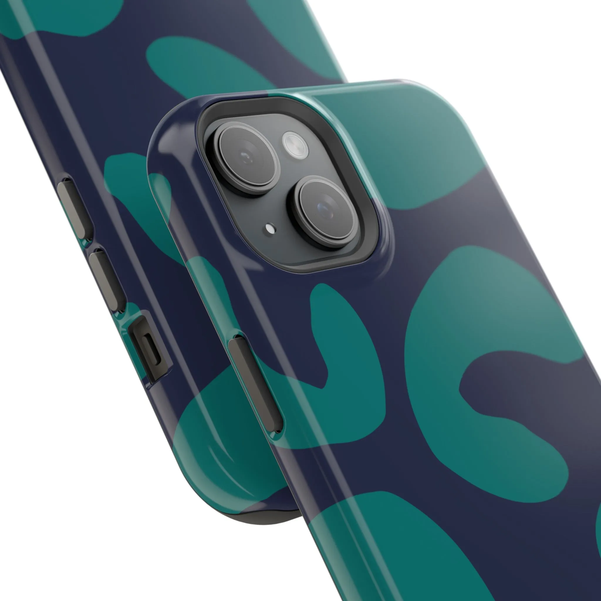 Emerald Wild | Blue Abstract Case