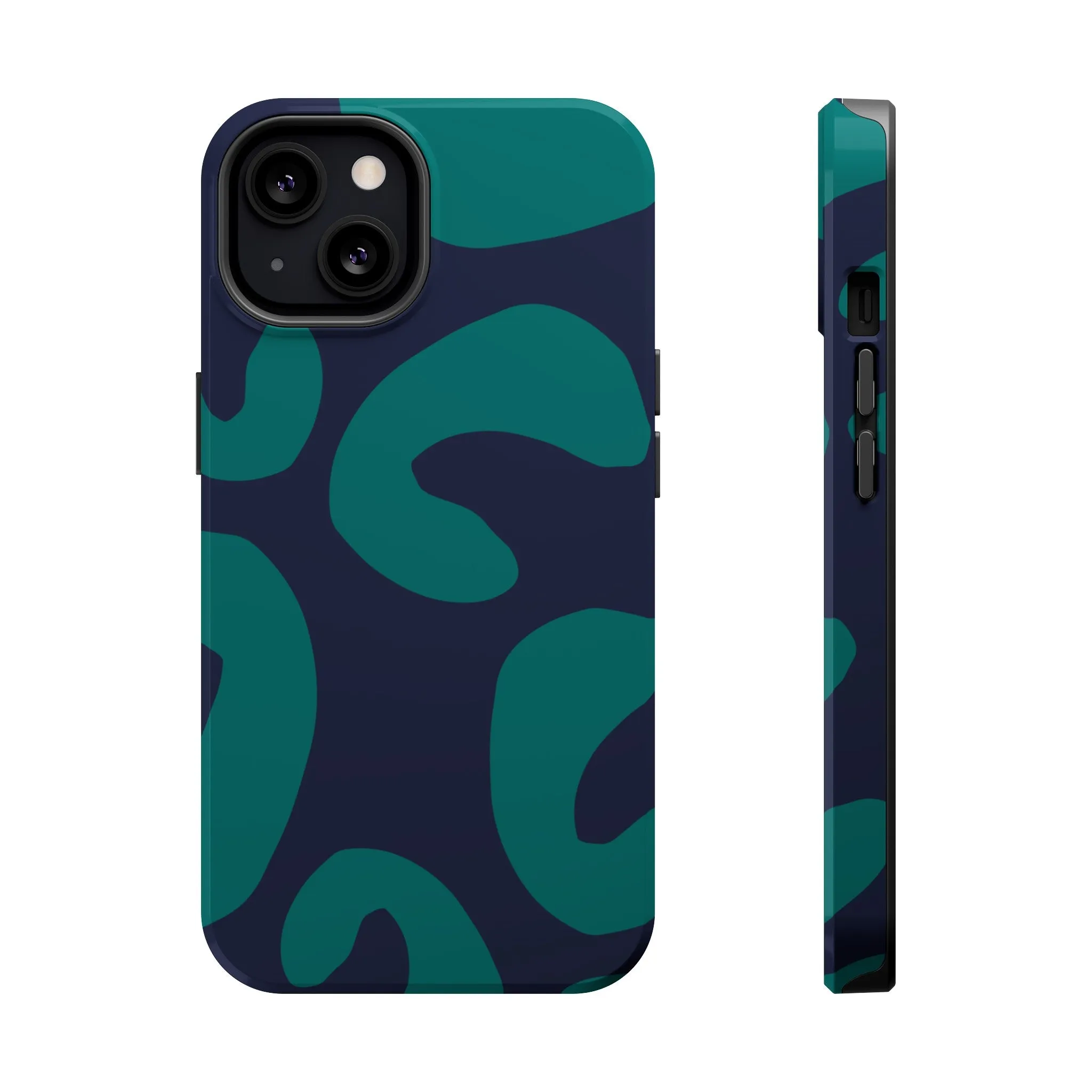 Emerald Wild | Blue Abstract Case