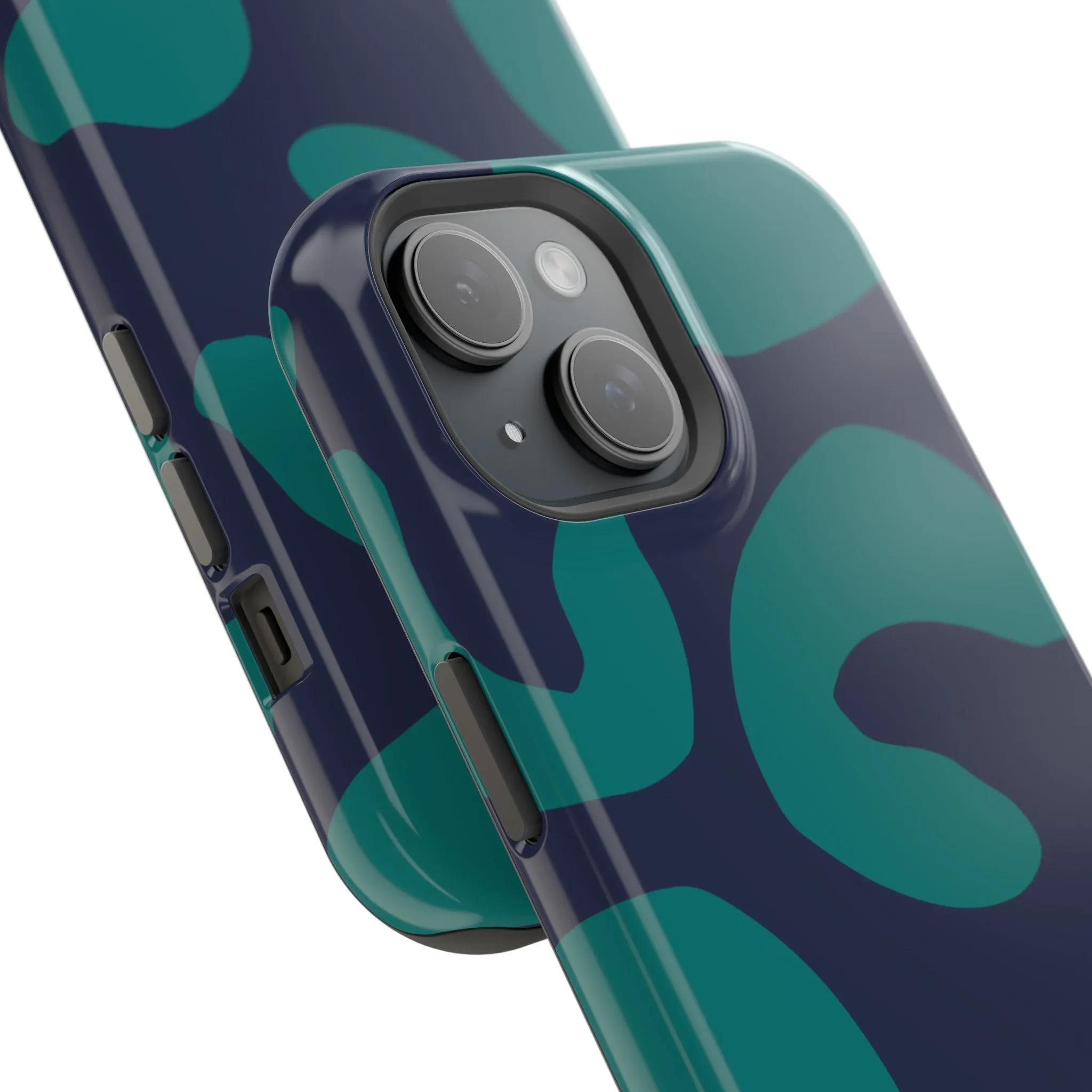 Emerald Wild | Blue Abstract Case