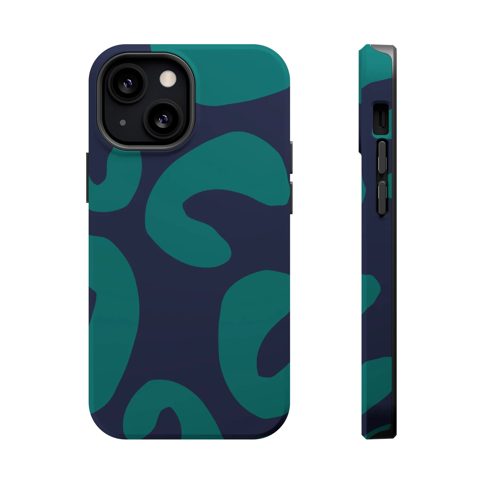 Emerald Wild | Blue Abstract Case