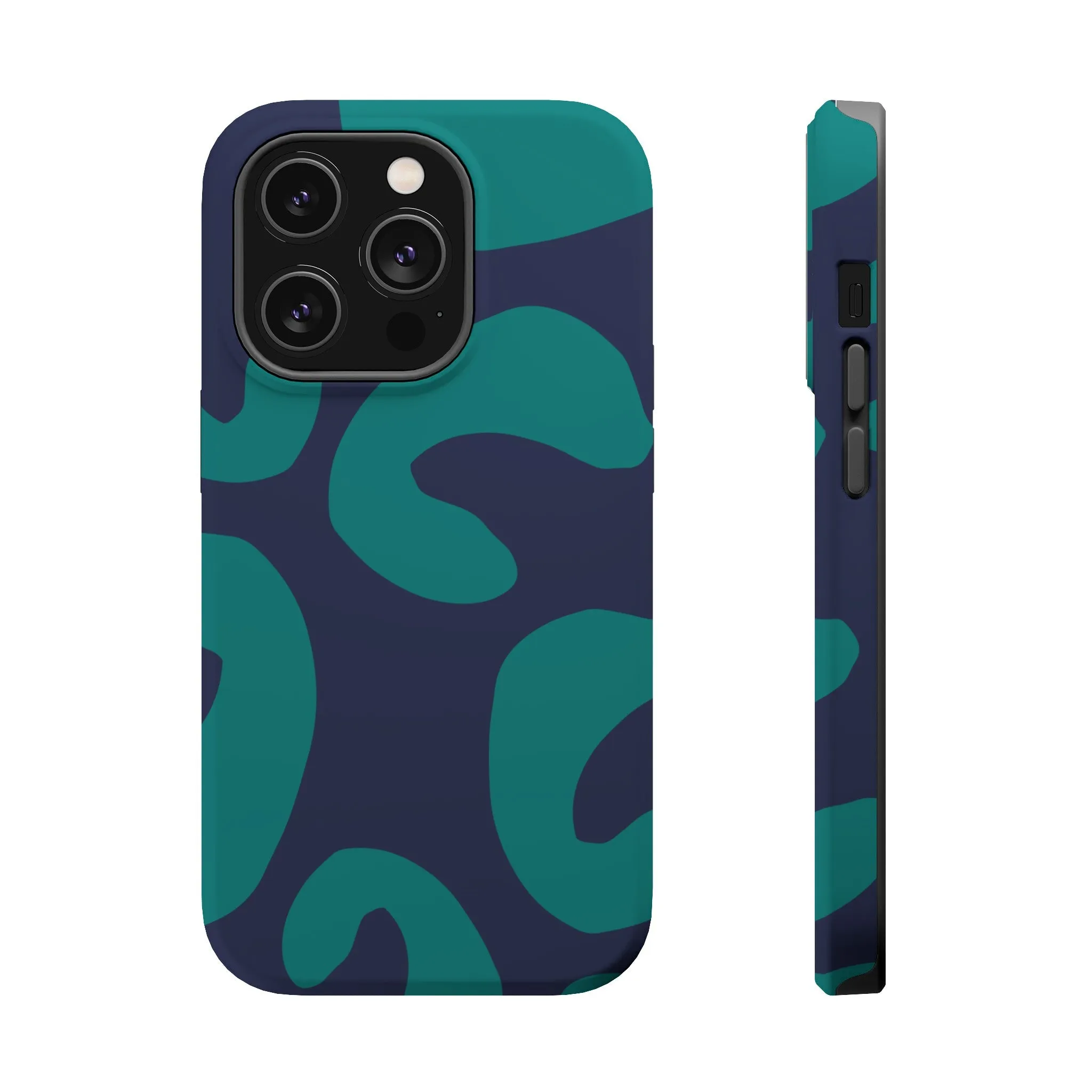 Emerald Wild | Blue Abstract Case