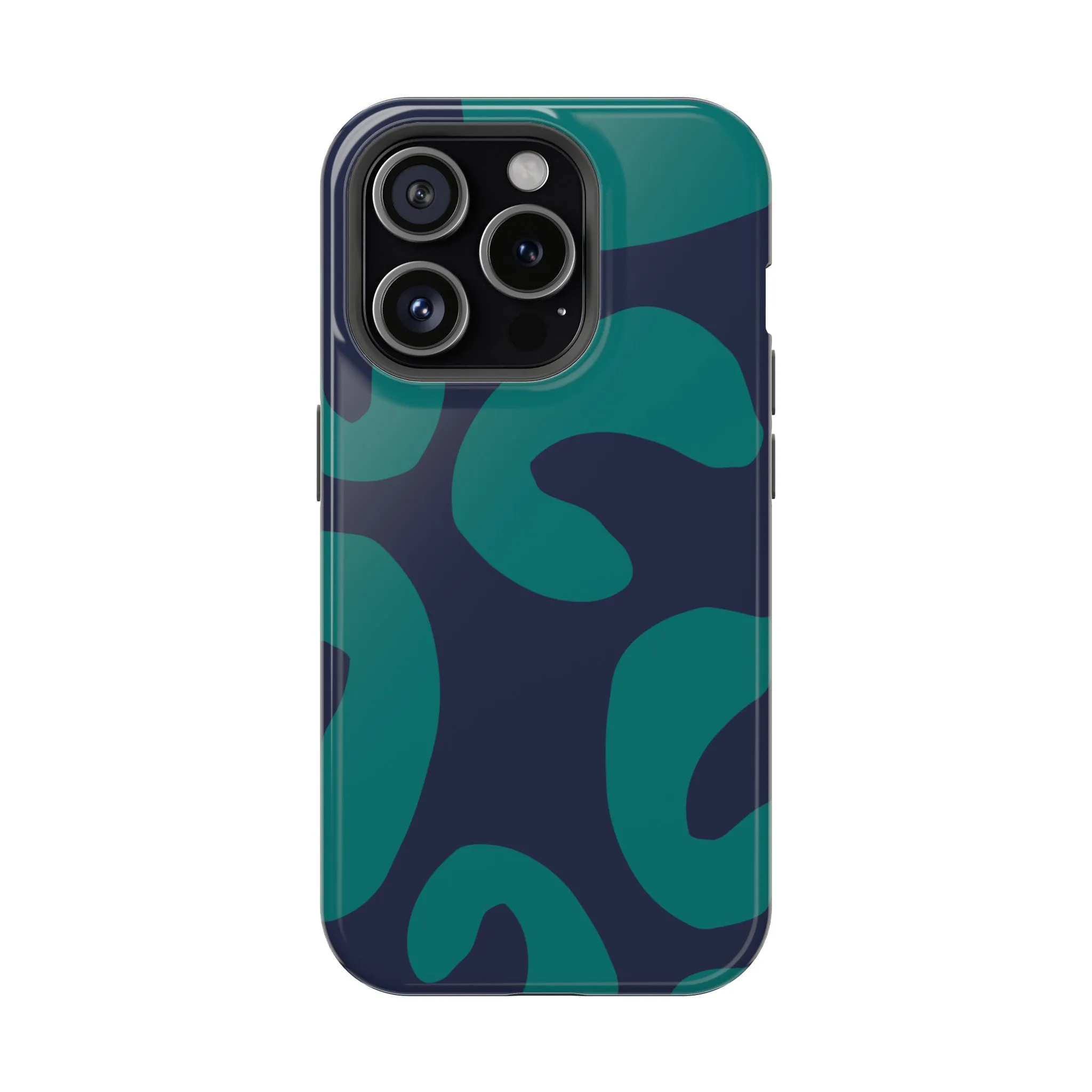 Emerald Wild | Blue Abstract Case