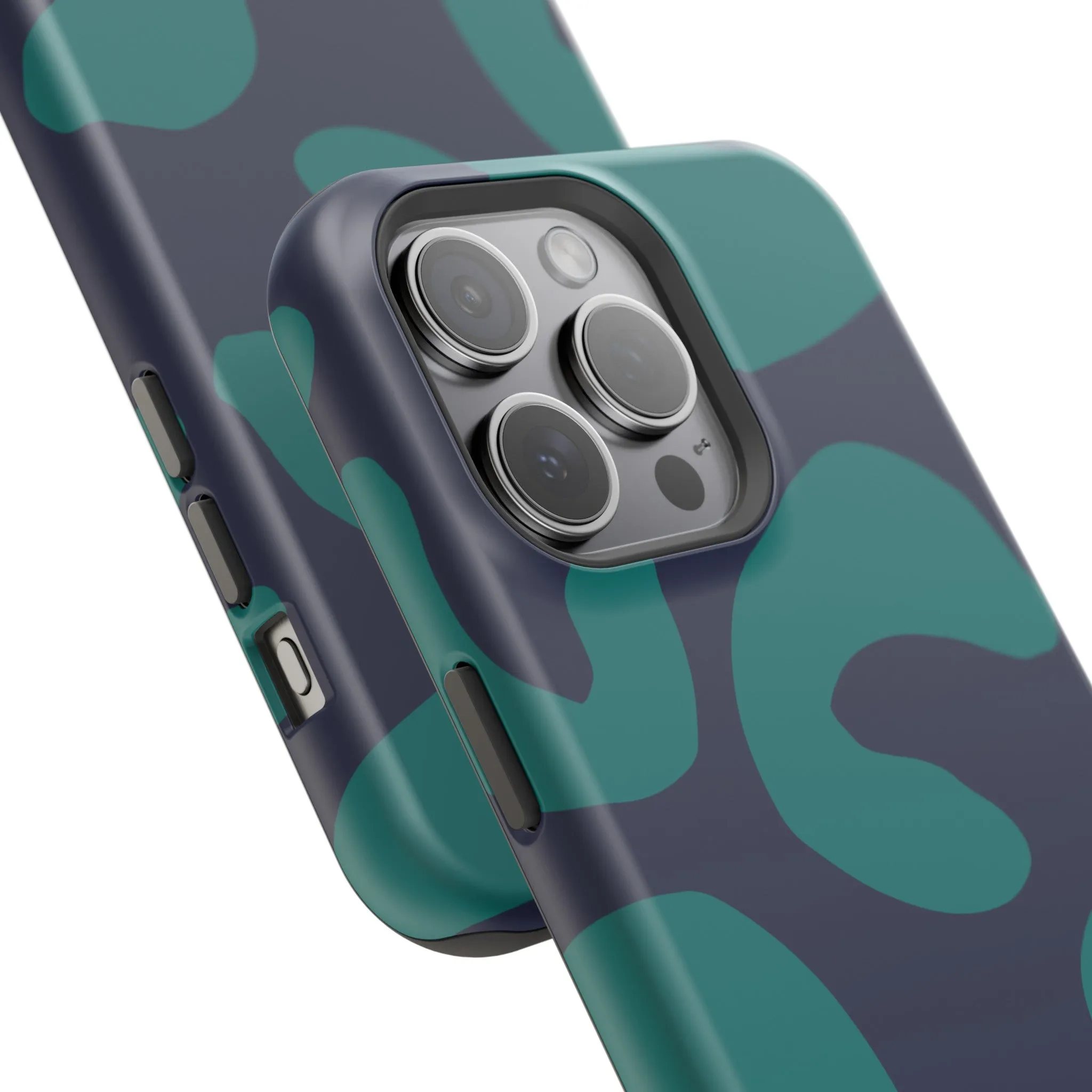 Emerald Wild | Blue Abstract Case