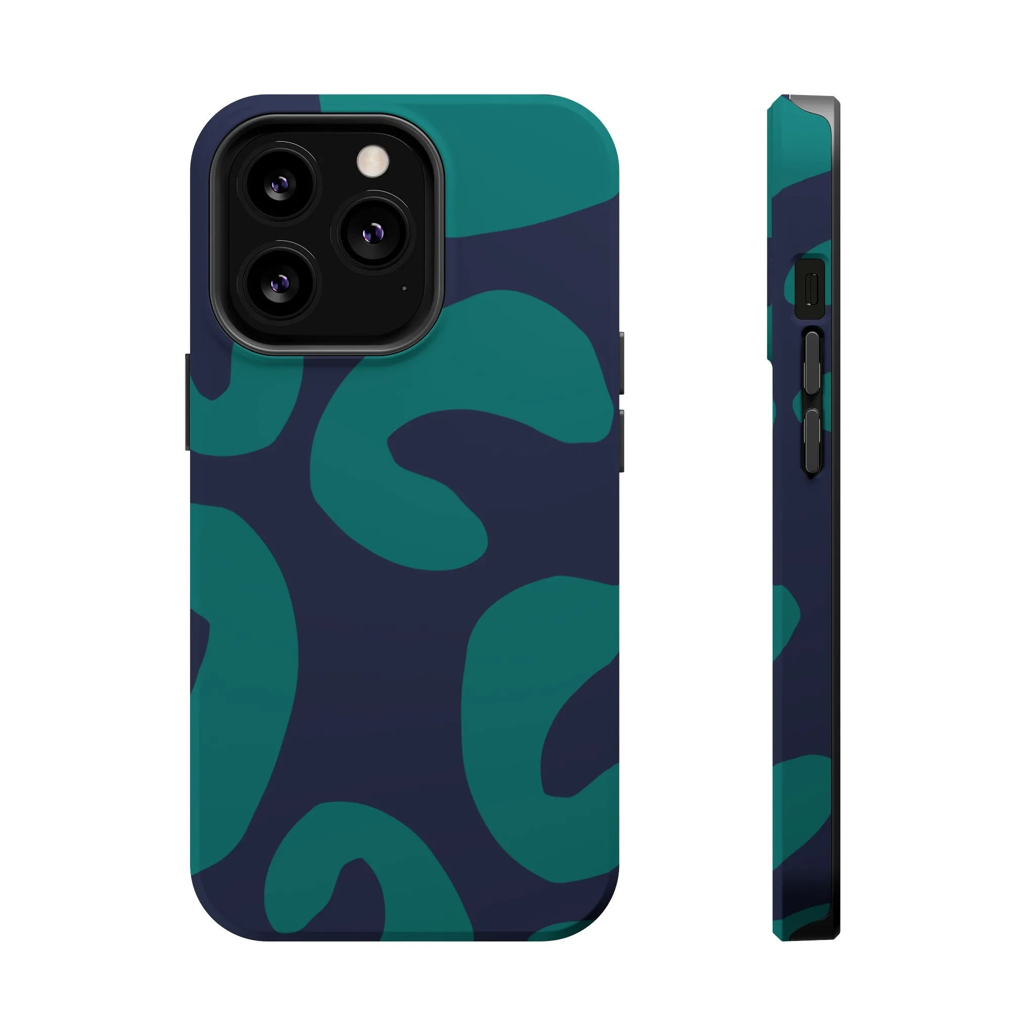 Emerald Wild | Blue Abstract Case