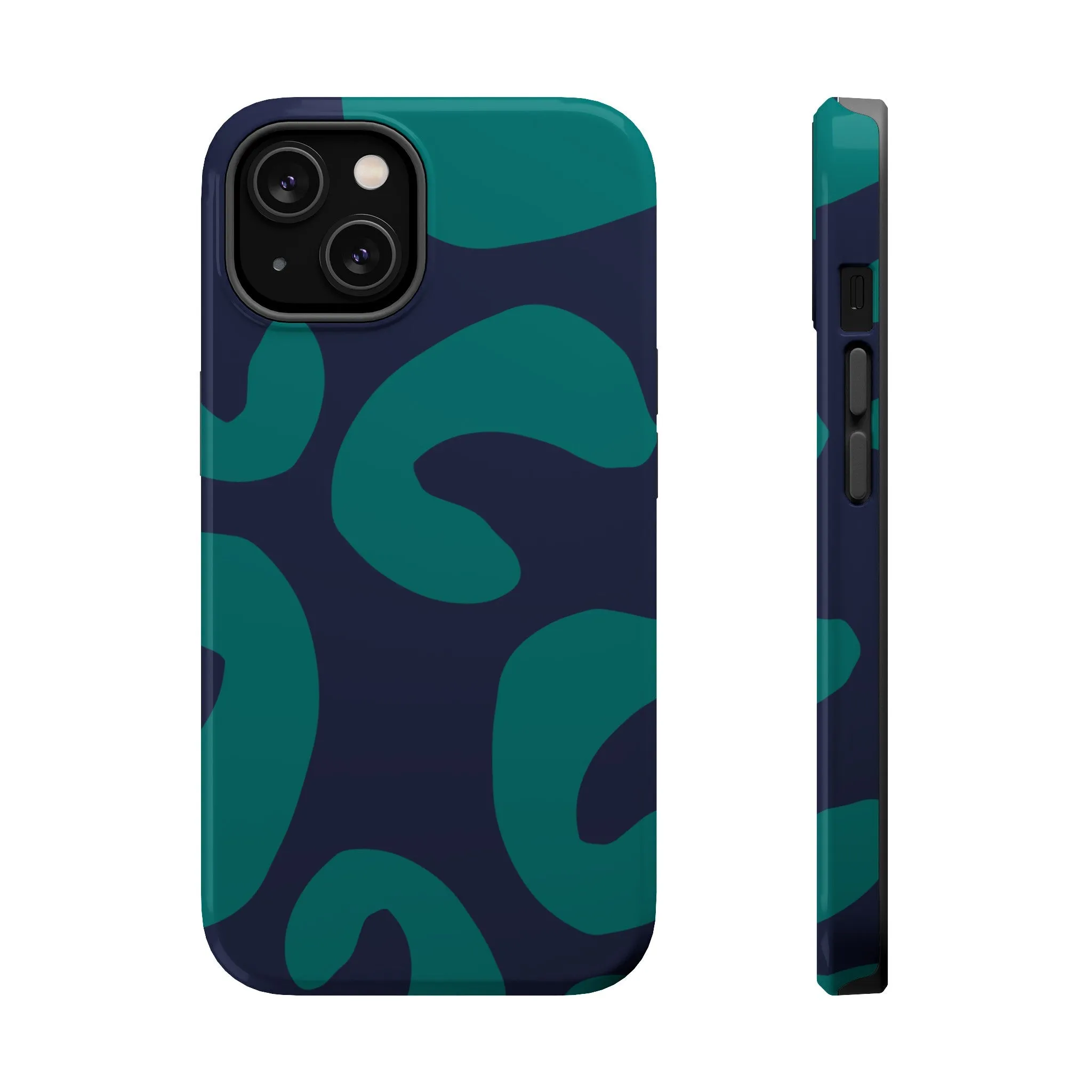 Emerald Wild | Blue Abstract Case