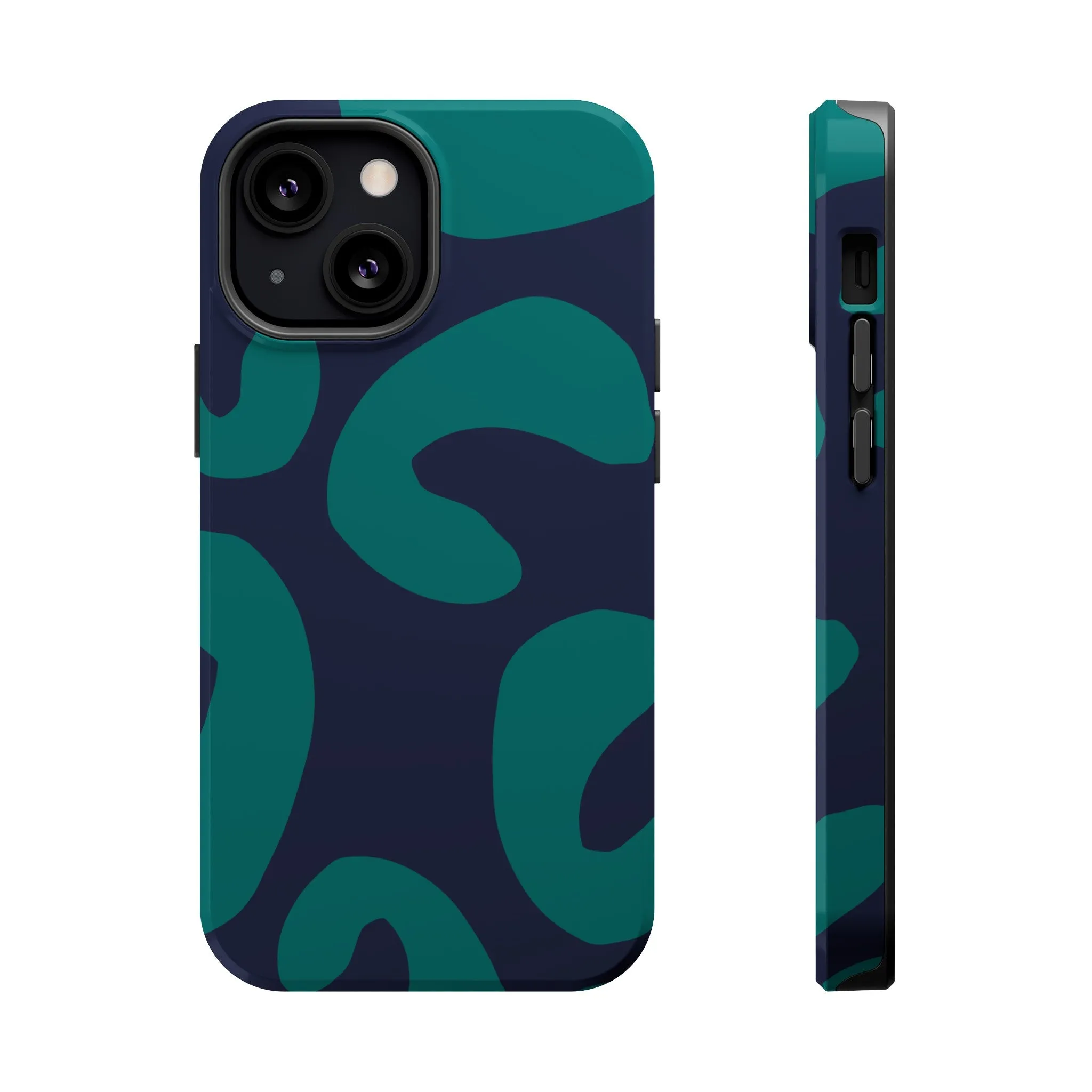 Emerald Wild | Blue Abstract Case