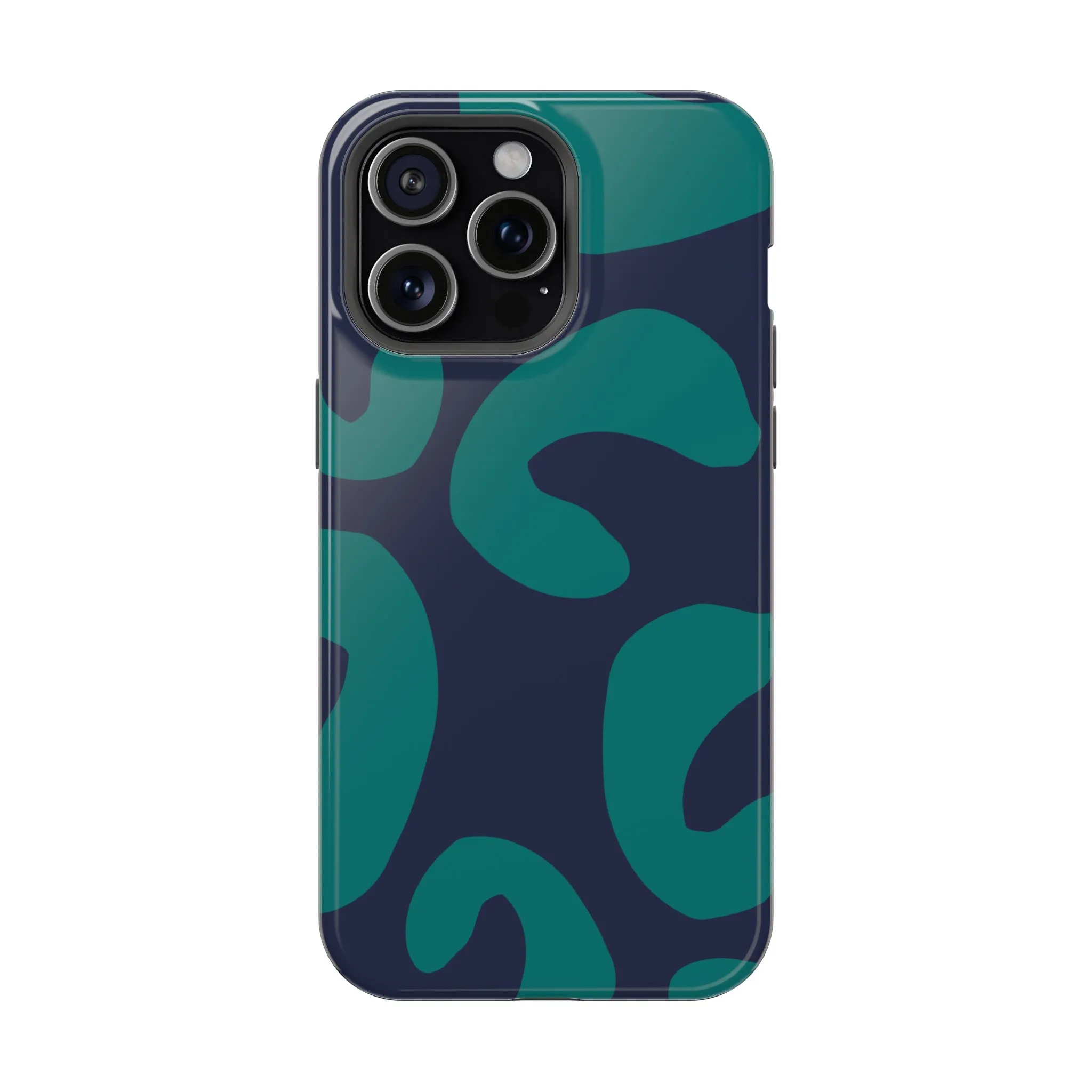 Emerald Wild | Blue Abstract Case