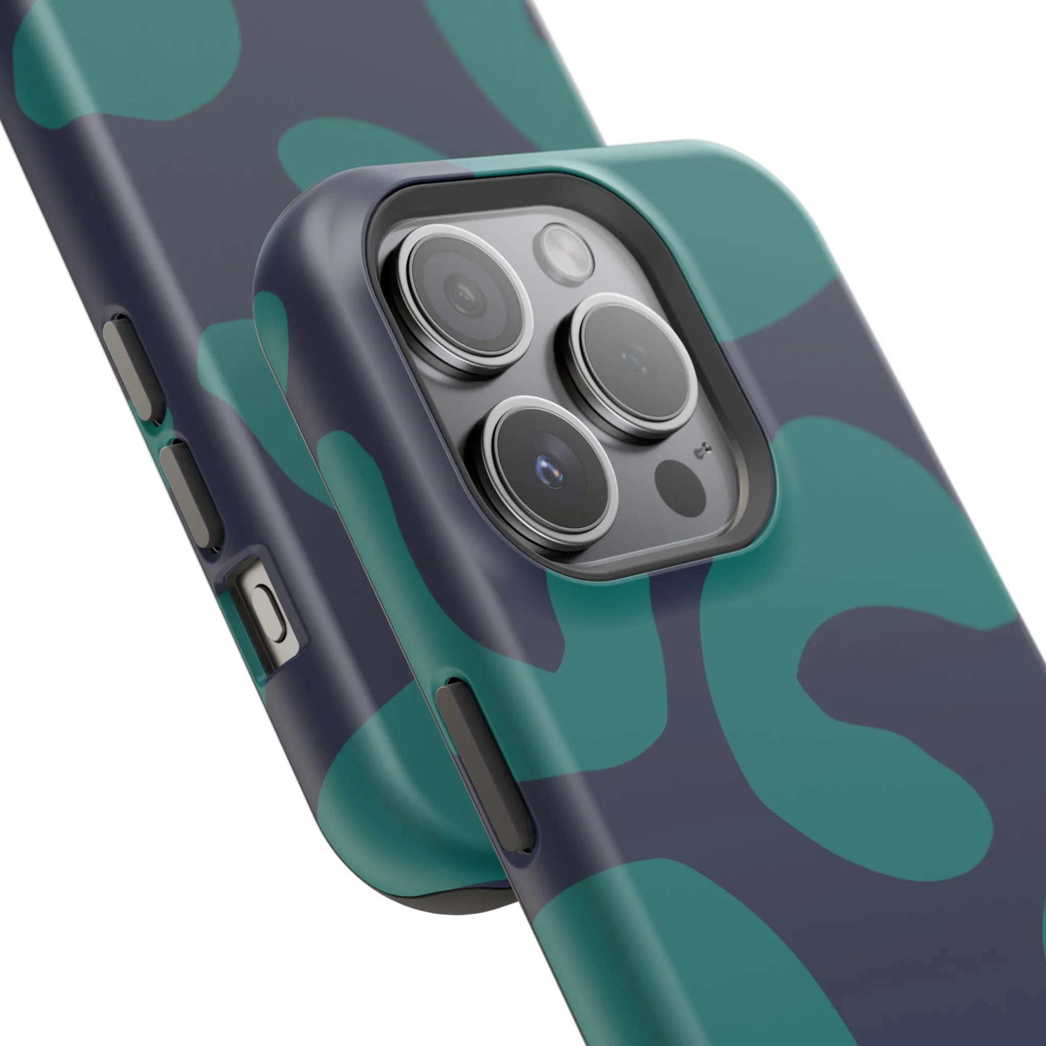 Emerald Wild | Blue Abstract Case
